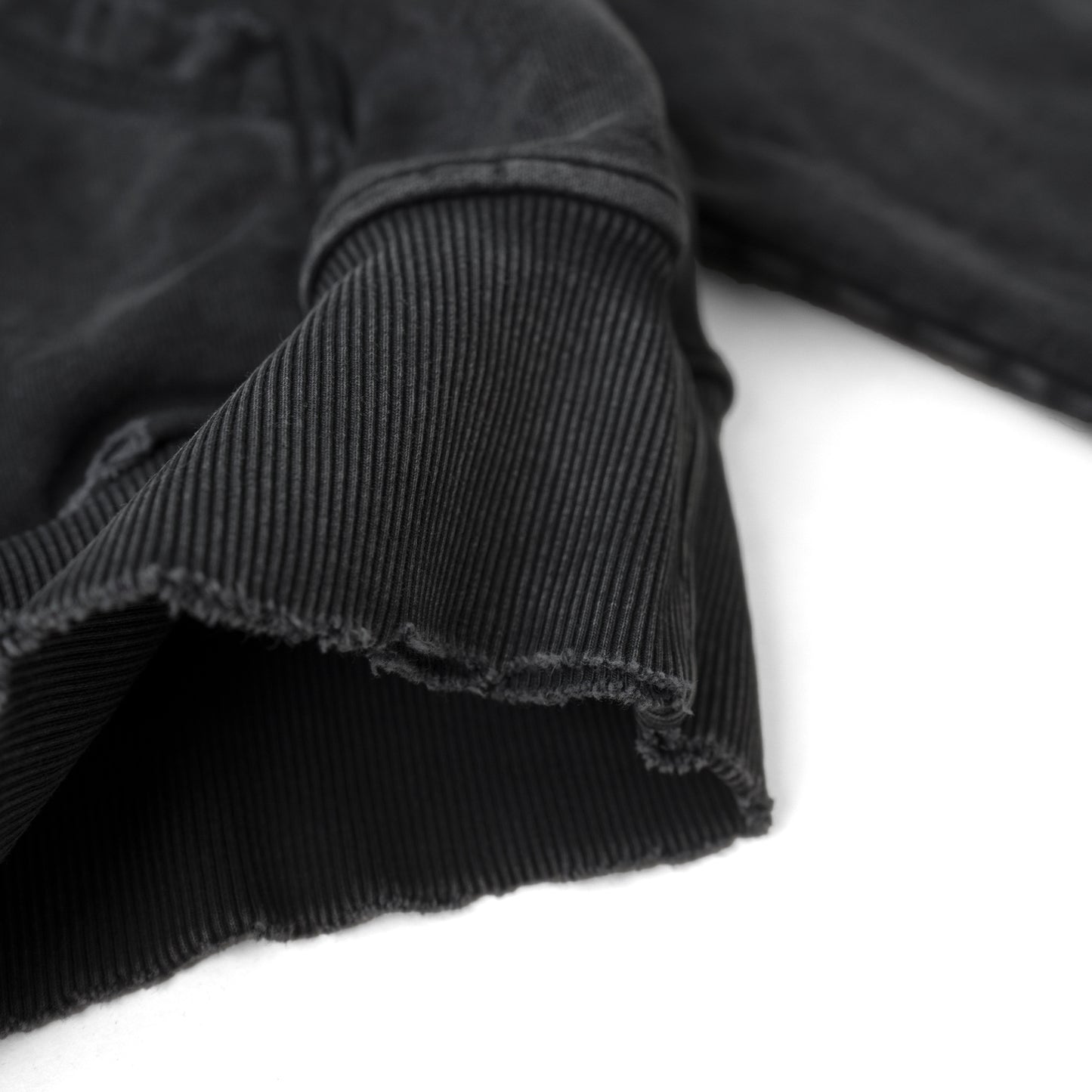 SKELETON HORSE BOXY WASH HOODIE/ BLACK