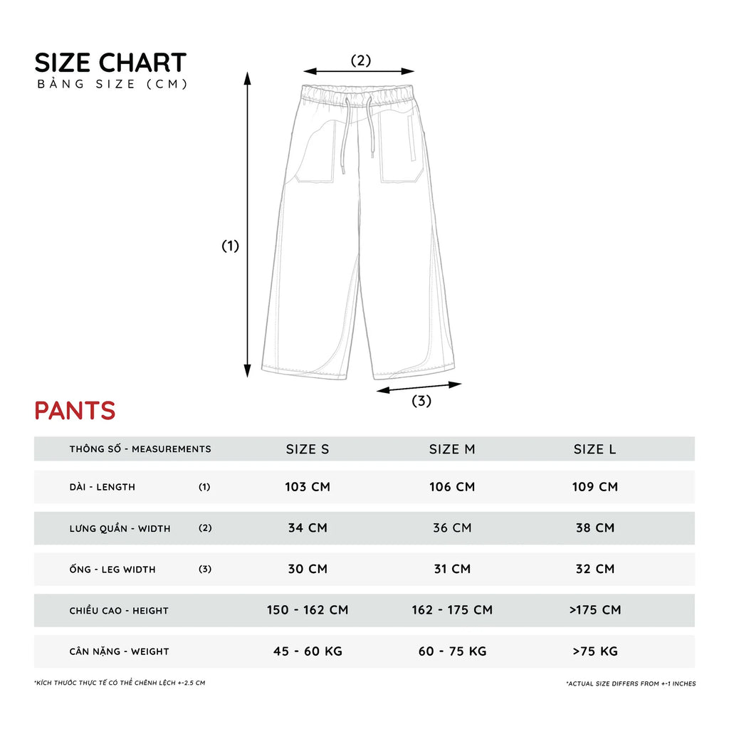 ABYSS SS24 ECHINIDERM PANTS