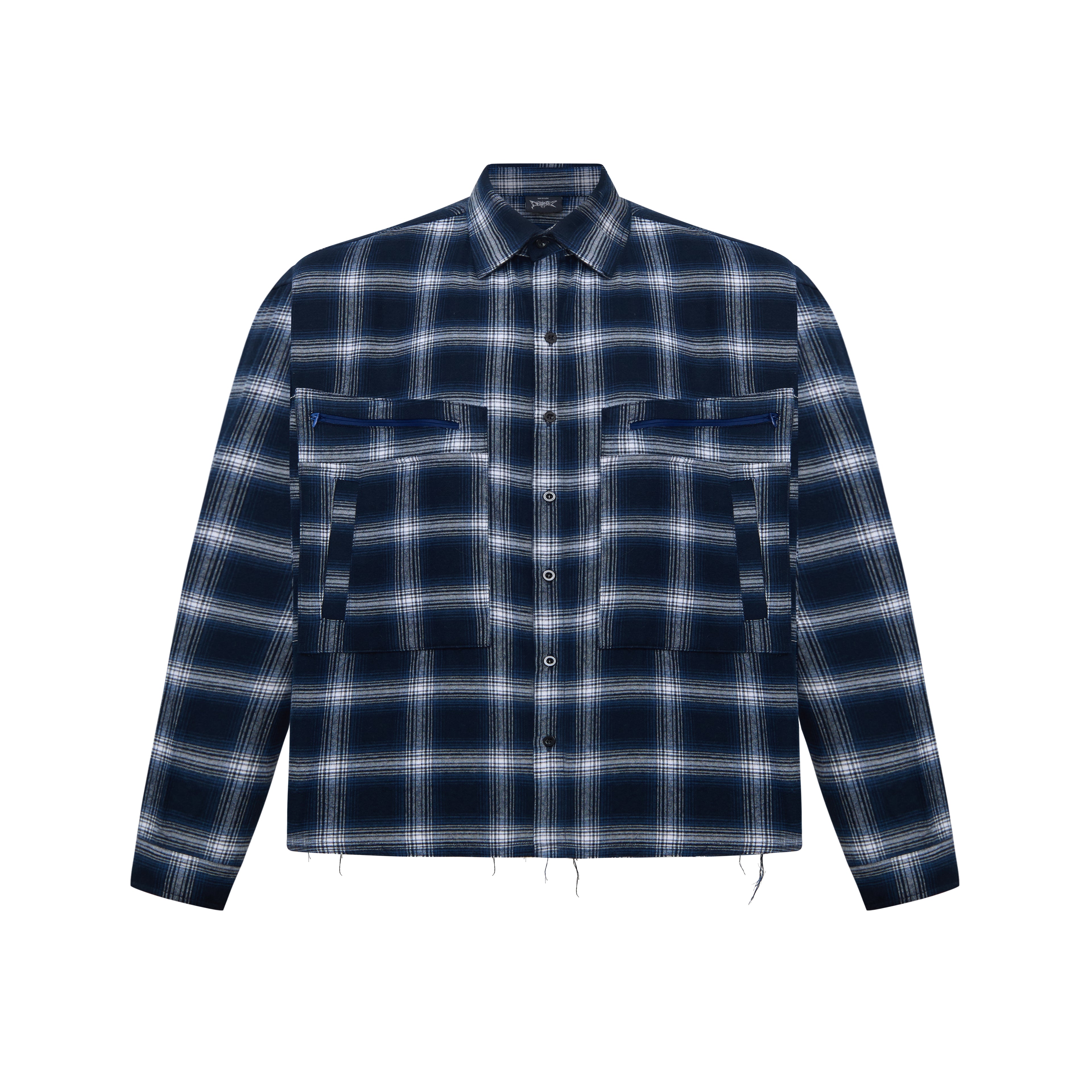 DPG FLANNEL SHIRT - NAVY CHECK