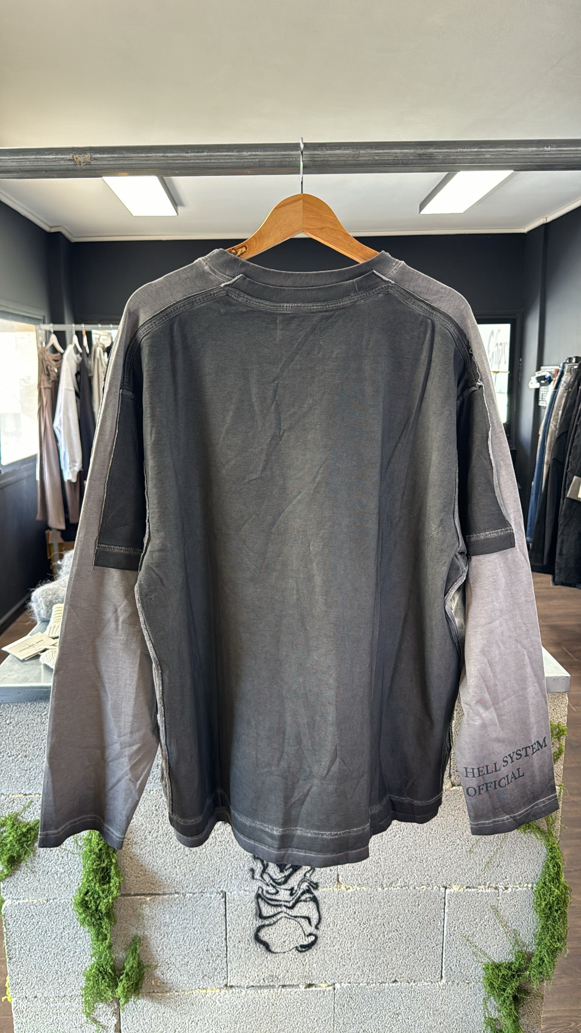 PATCHWORK DECONSTRUCTED SNOWFLAKE LONG SLEEVE