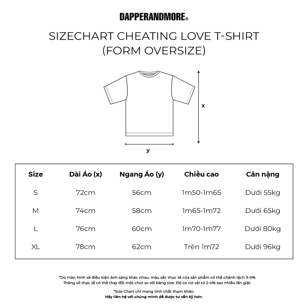 CHEATING LOVE T-SHIRT/ BROWN