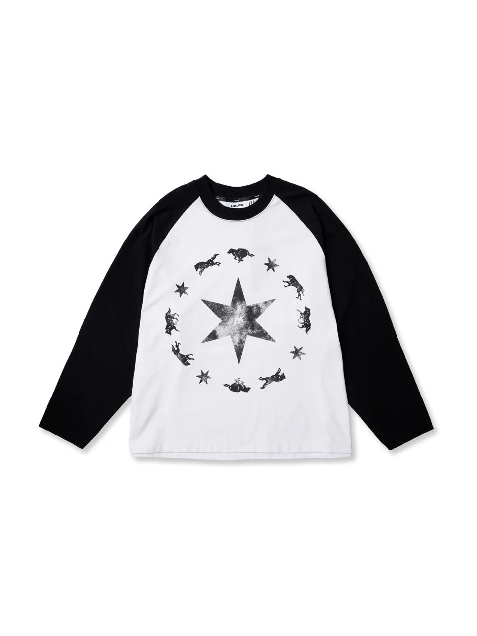 HADES WOLFPACK RAGLAN - BLACK
