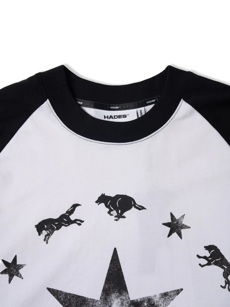 HADES WOLFPACK RAGLAN - BLACK