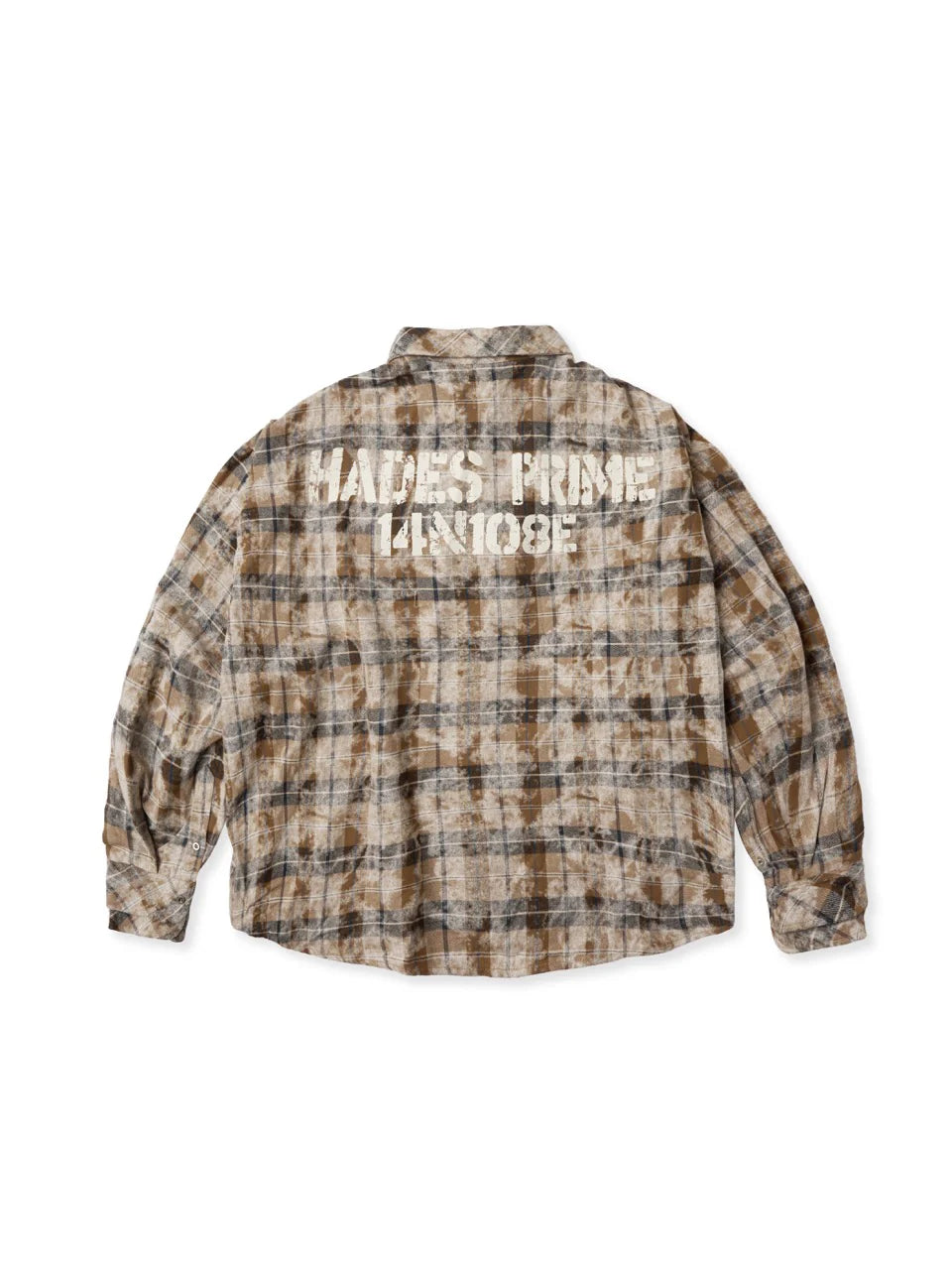 HADES COORDINATES FLANNEL SHIRT – BROWN