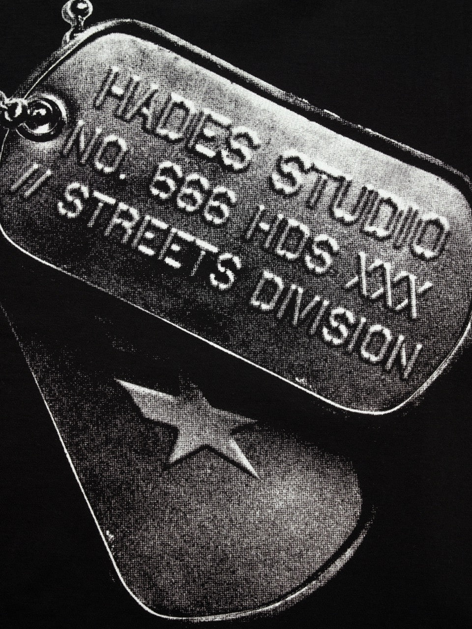 HADES ENLISTED TEE - BLACK