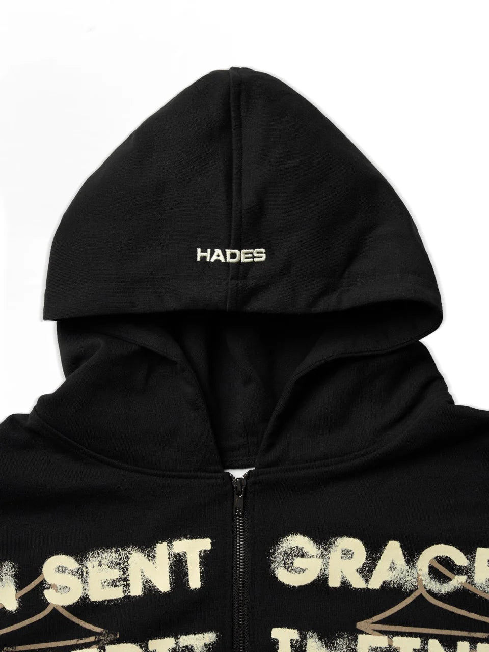 HADES HEAVEN’S CALL HOODIE ZIP - BLACK