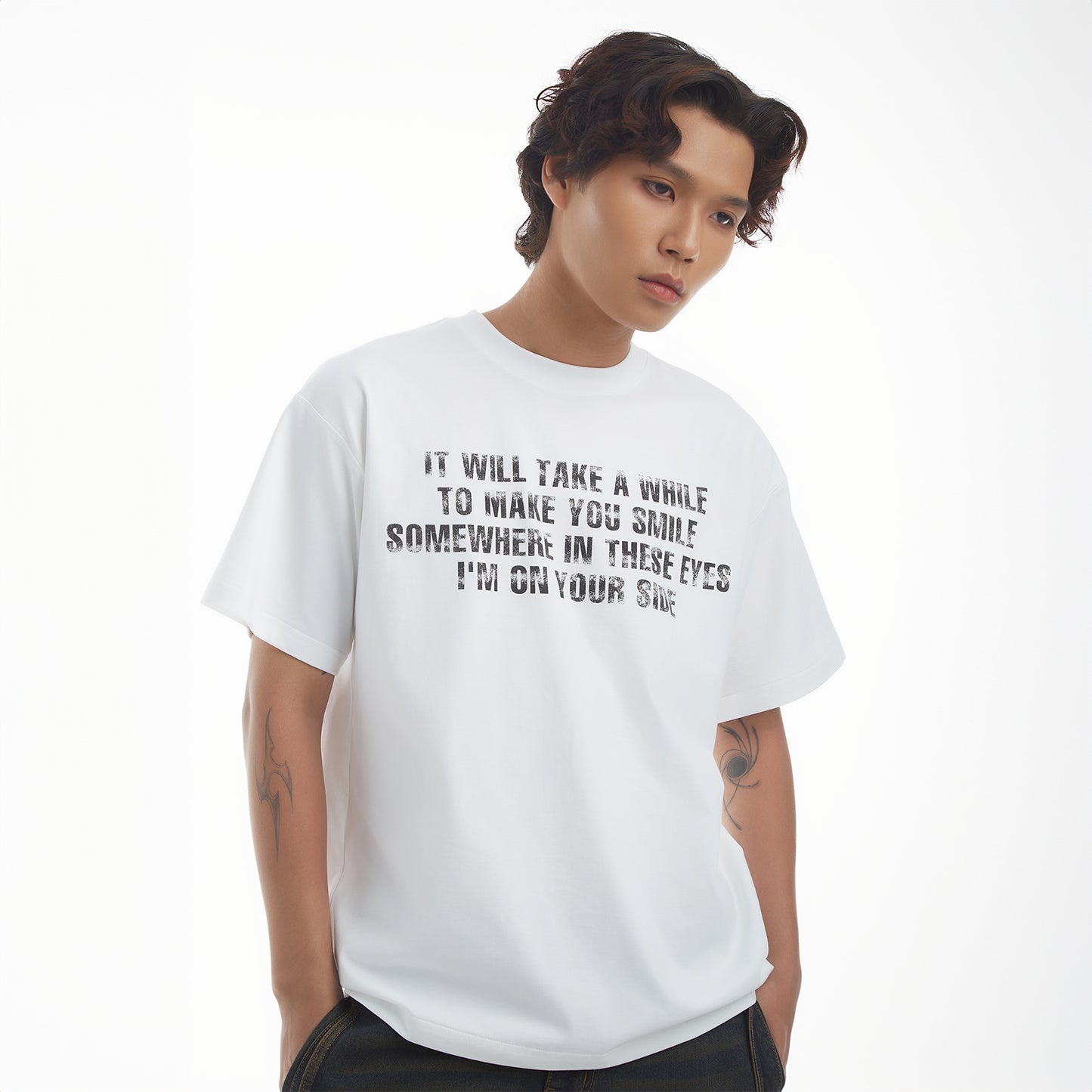 SPACE SONG T-SHIRT/ WHITE