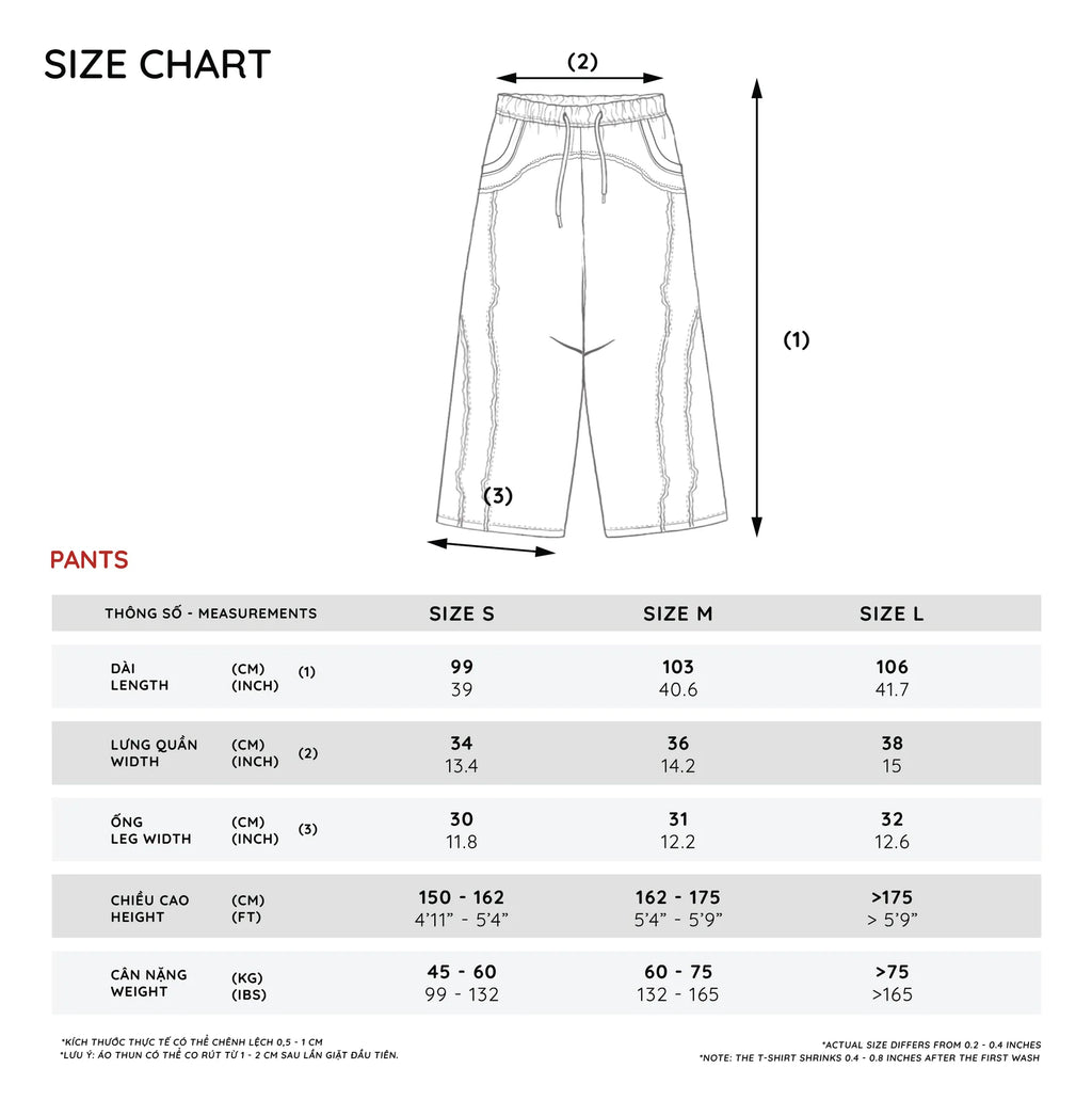 HADES SYMMETRY PANTS