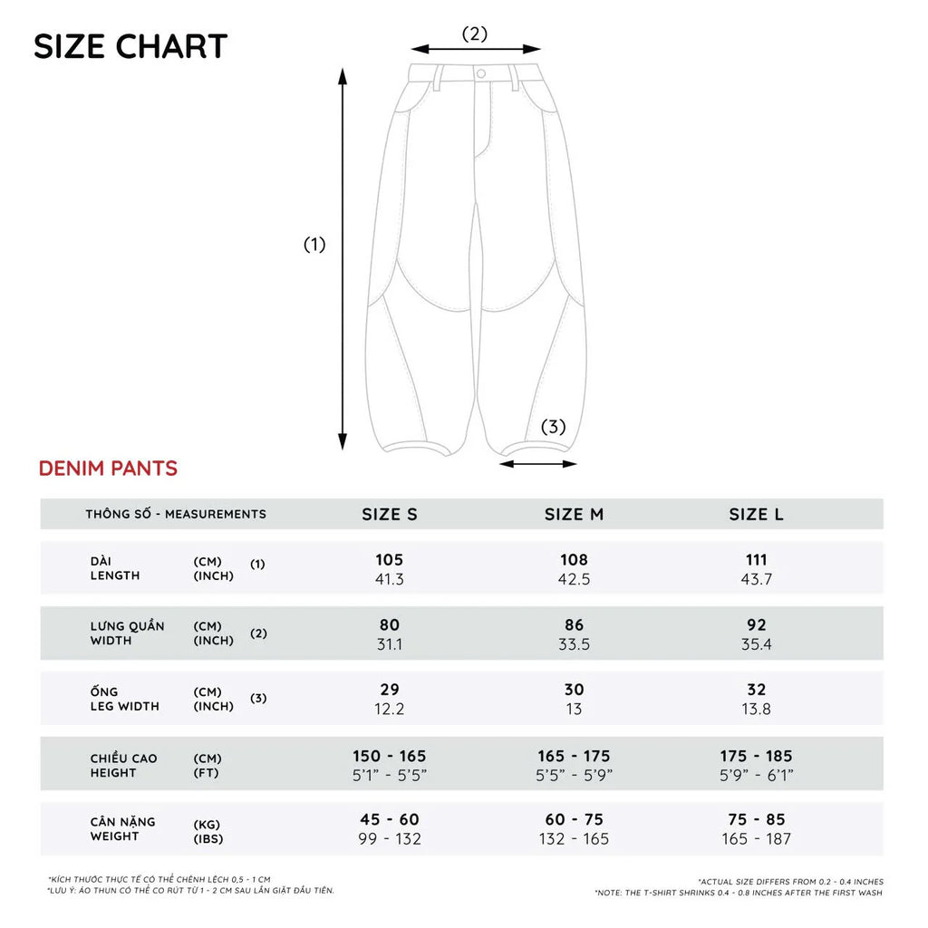 HADES ASTRAL DENIM PANTS