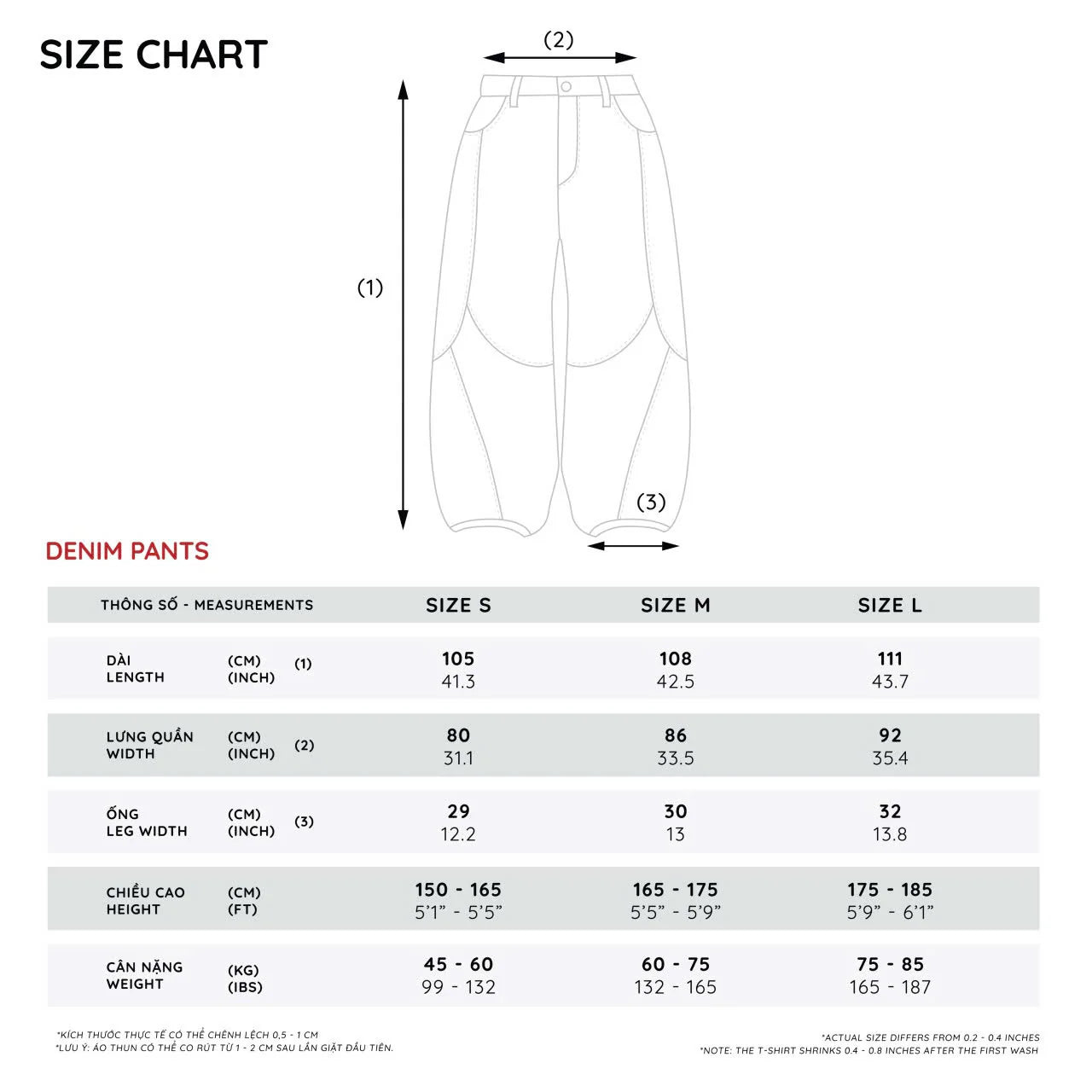 HADES ASTRAL DENIM PANTS