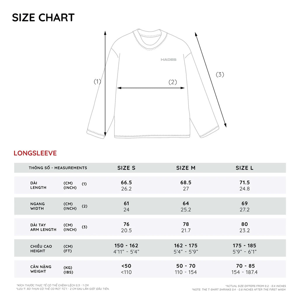 HADES WOLFPACK RAGLAN - BLACK