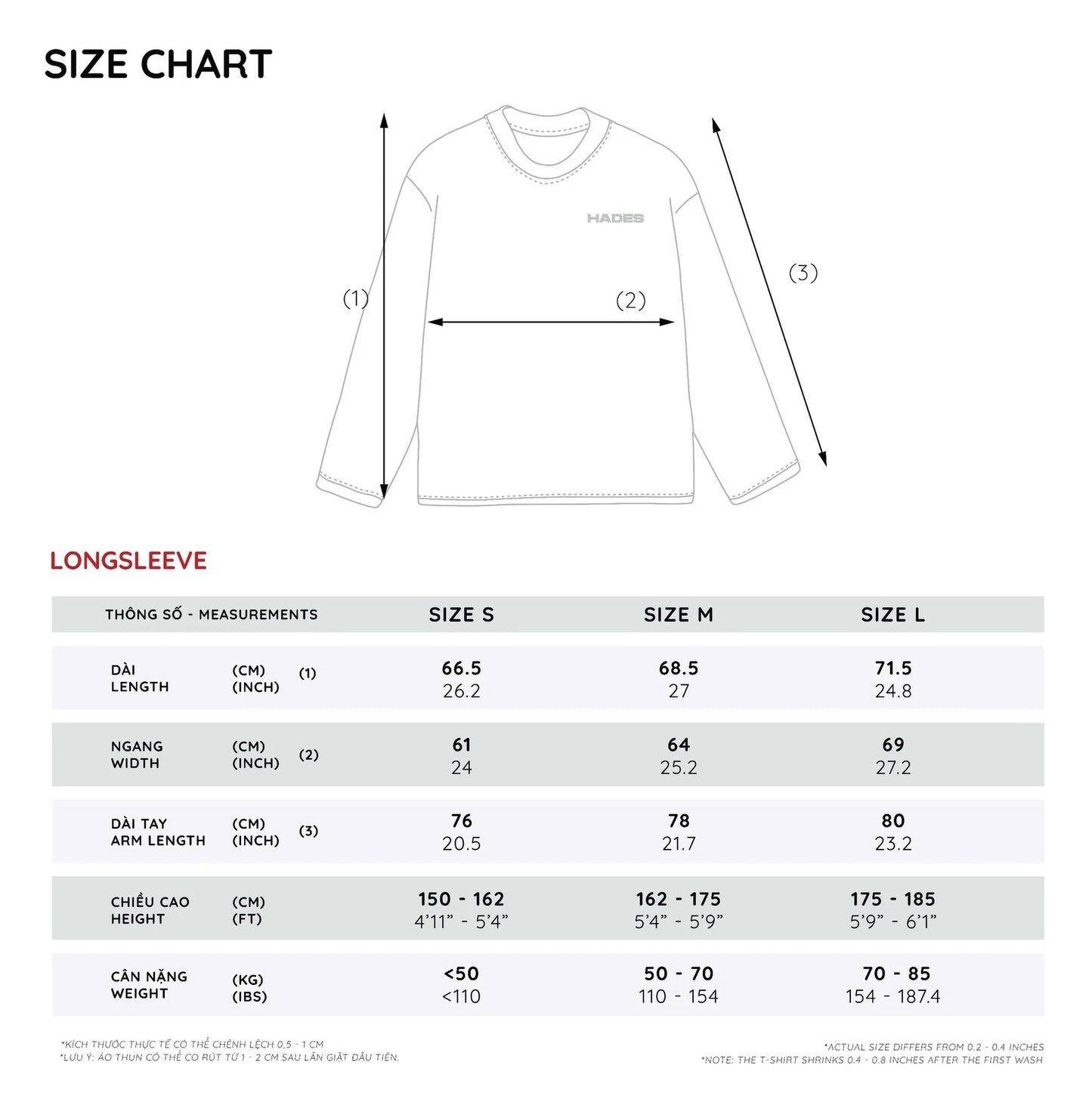 HADES WOLFPACK RAGLAN - BLACK