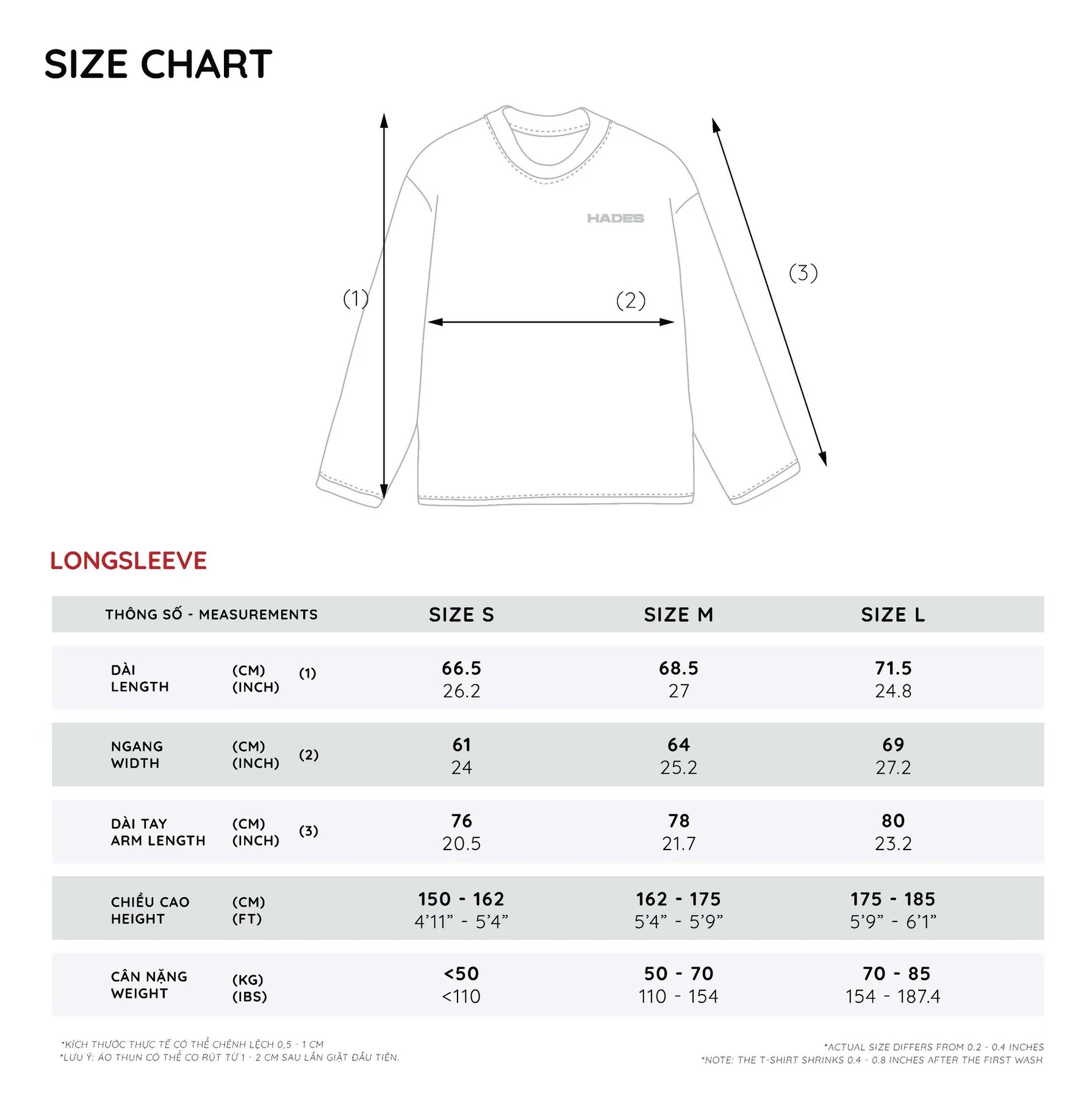 HADES WOLFPACK RAGLAN - BLACK