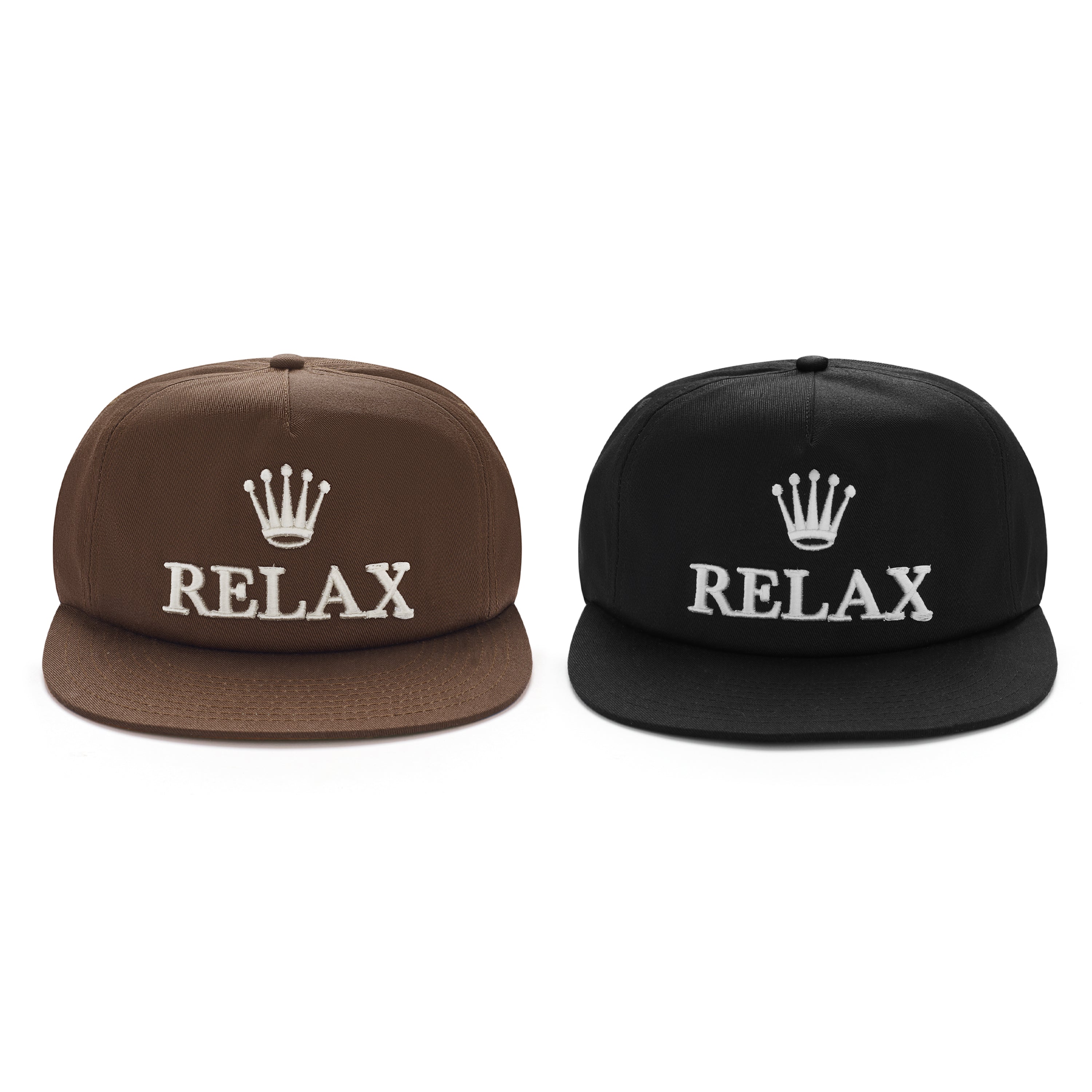 RELAX SNAPBACK – CROWN EDITION (BROWN)