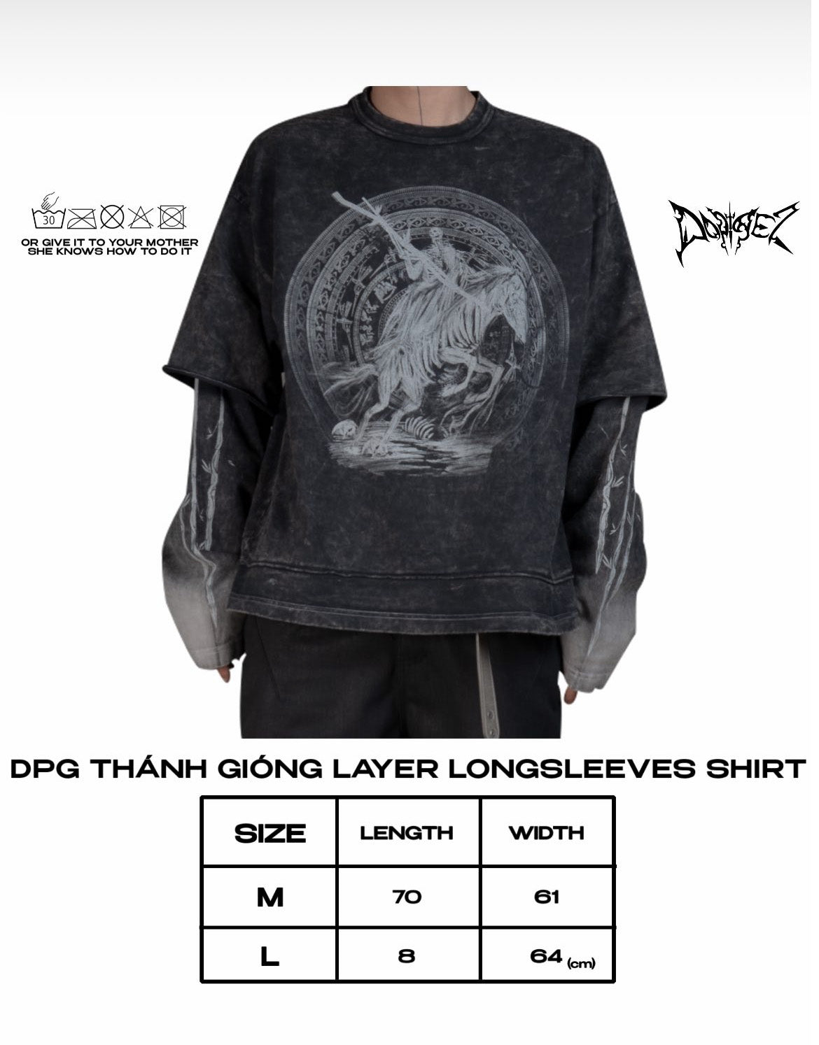 DPG Thánh Gióng Layer Longsleeves Shirt