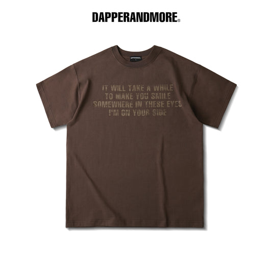 SPACE SONG T-SHIRT/ BROWN