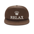 RELAX SNAPBACK – CROWN EDITION (BROWN)