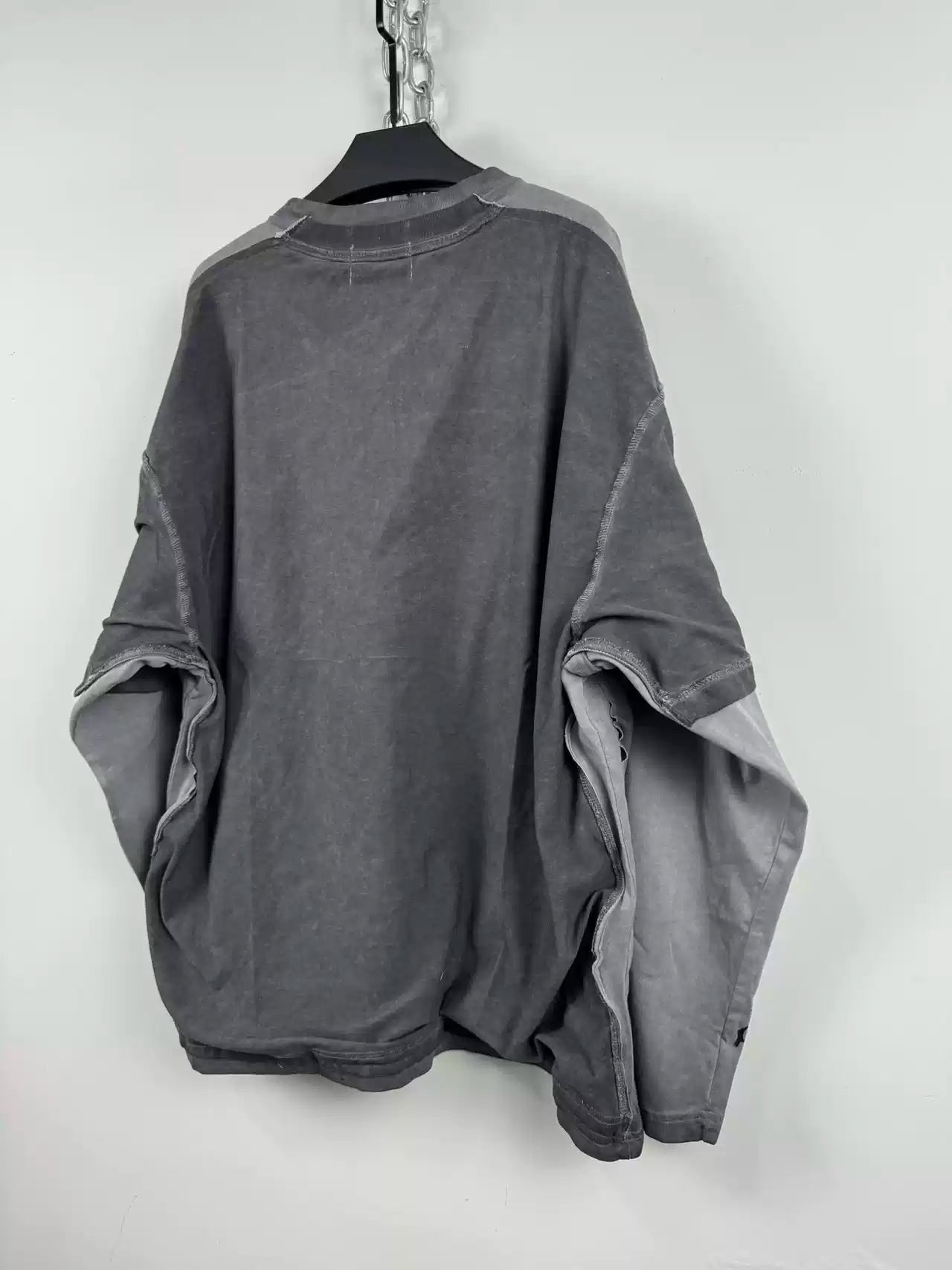 PATCHWORK DECONSTRUCTED SNOWFLAKE LONG SLEEVE