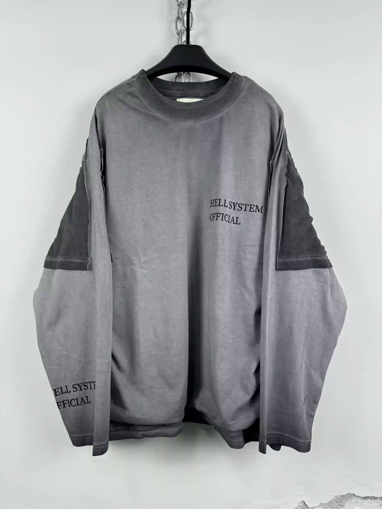 PATCHWORK DECONSTRUCTED SNOWFLAKE LONG SLEEVE