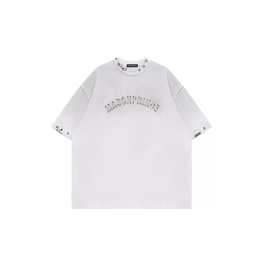 MASONPRINCE STUDDED ARC TEE