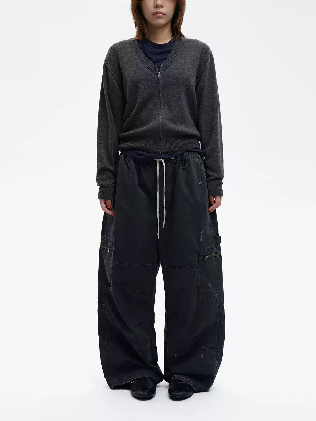 EARTH BAGGY CARGO PANTS