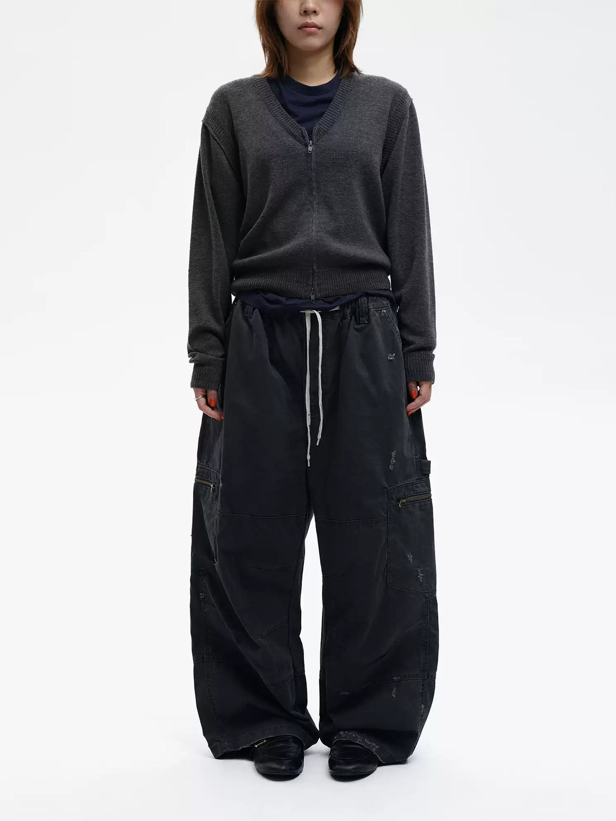 EARTH BAGGY CARGO PANTS