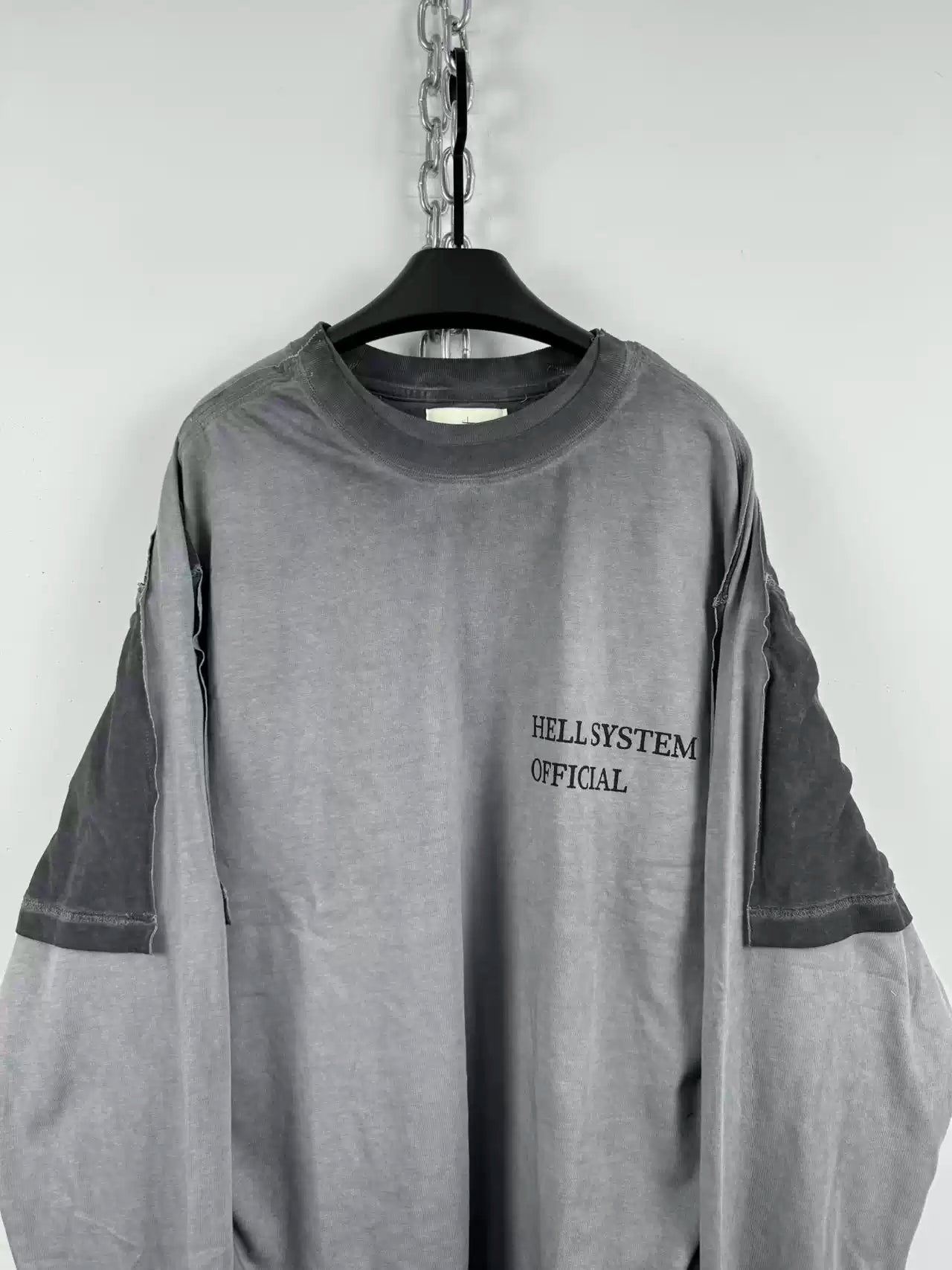 PATCHWORK DECONSTRUCTED SNOWFLAKE LONG SLEEVE