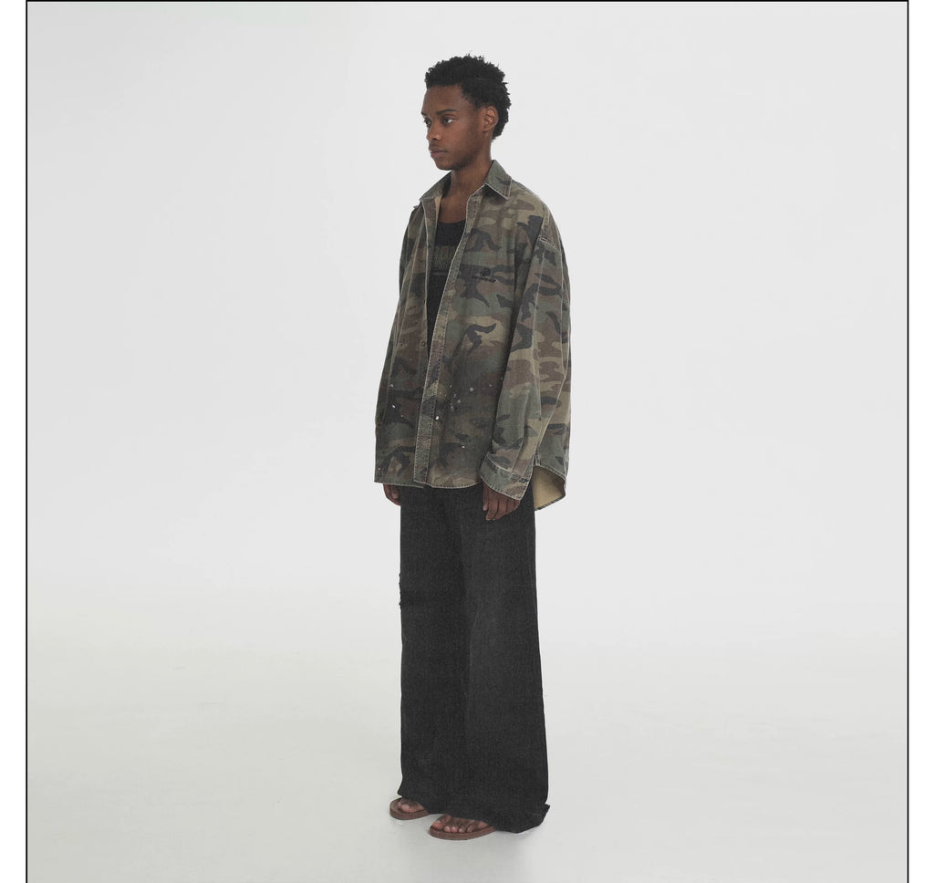 LOFI SPLATTER CAMO SHIRT