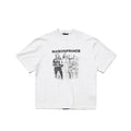 BURNING ROCK TEE WHITE