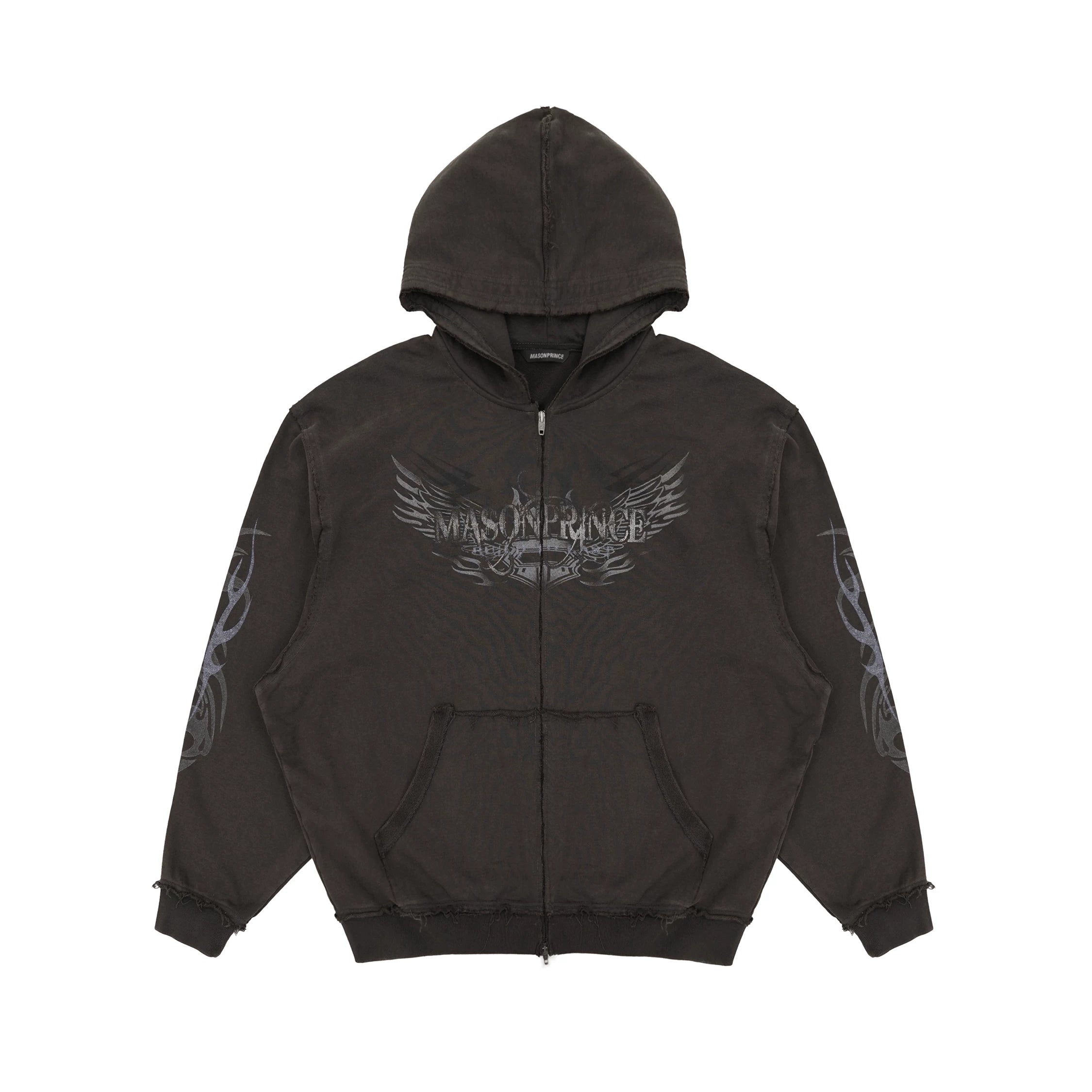 VINTAGE MOTO ZIP HOODIE