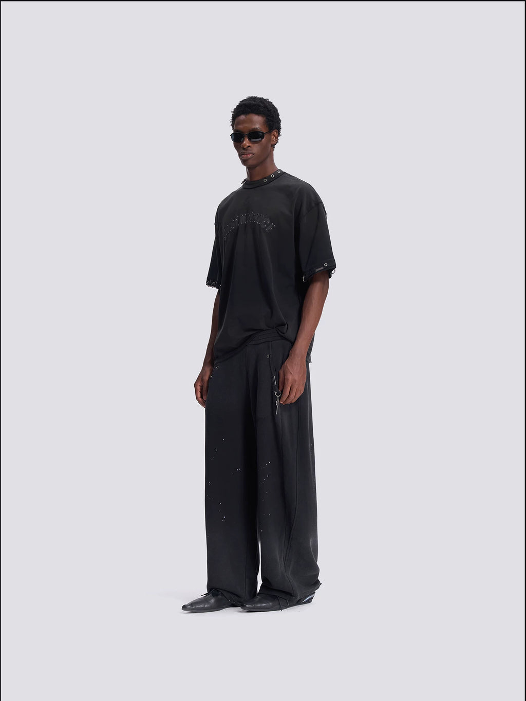 MASONPRINCE STUDDED ARC TEE