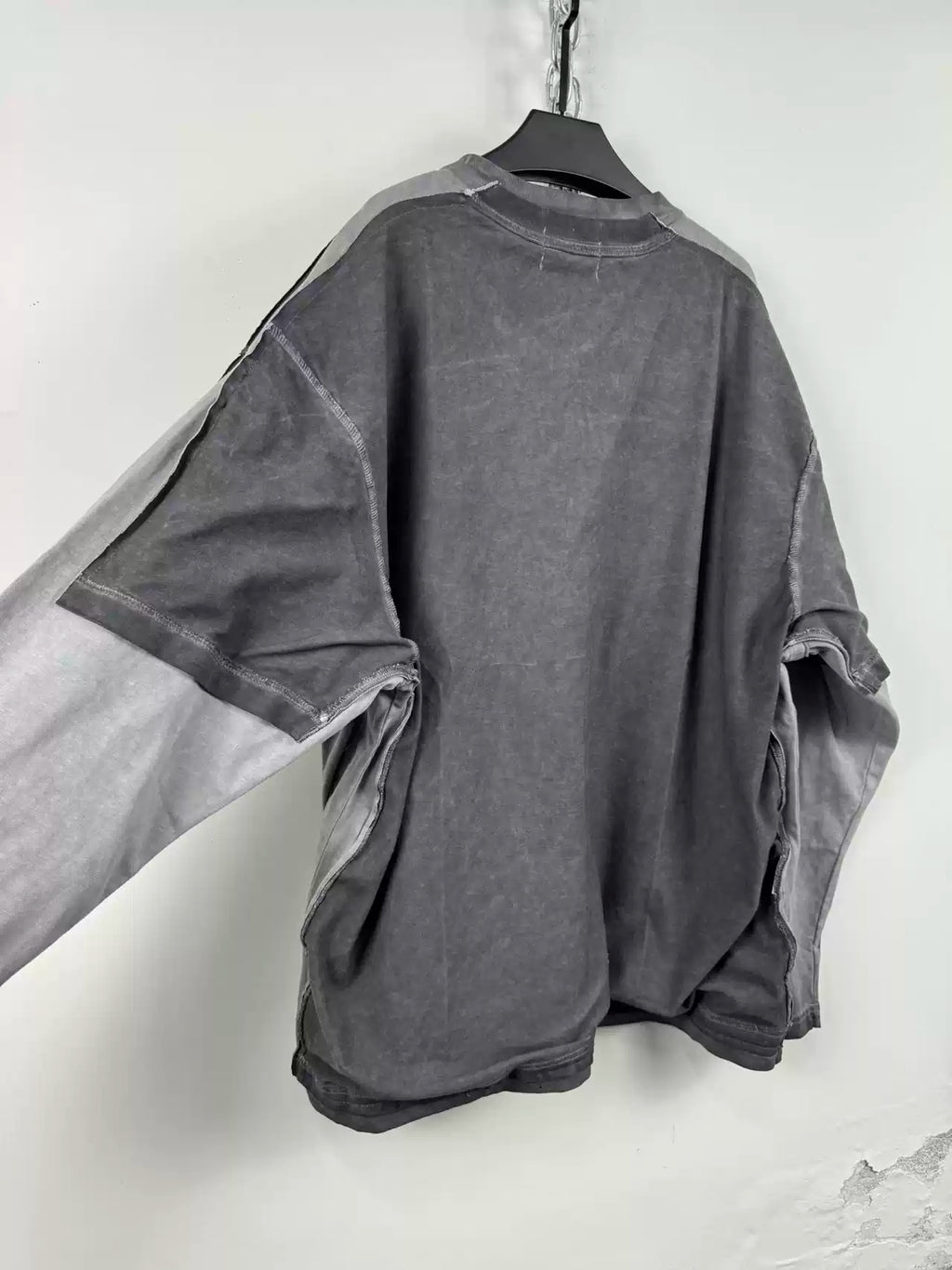 PATCHWORK DECONSTRUCTED SNOWFLAKE LONG SLEEVE