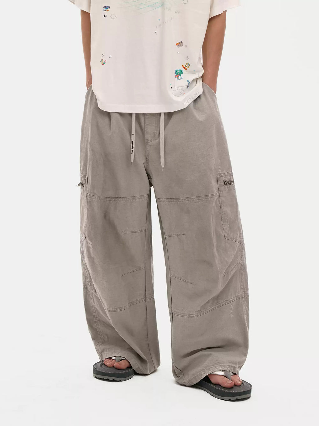 EARTH BAGGY CARGO PANTS