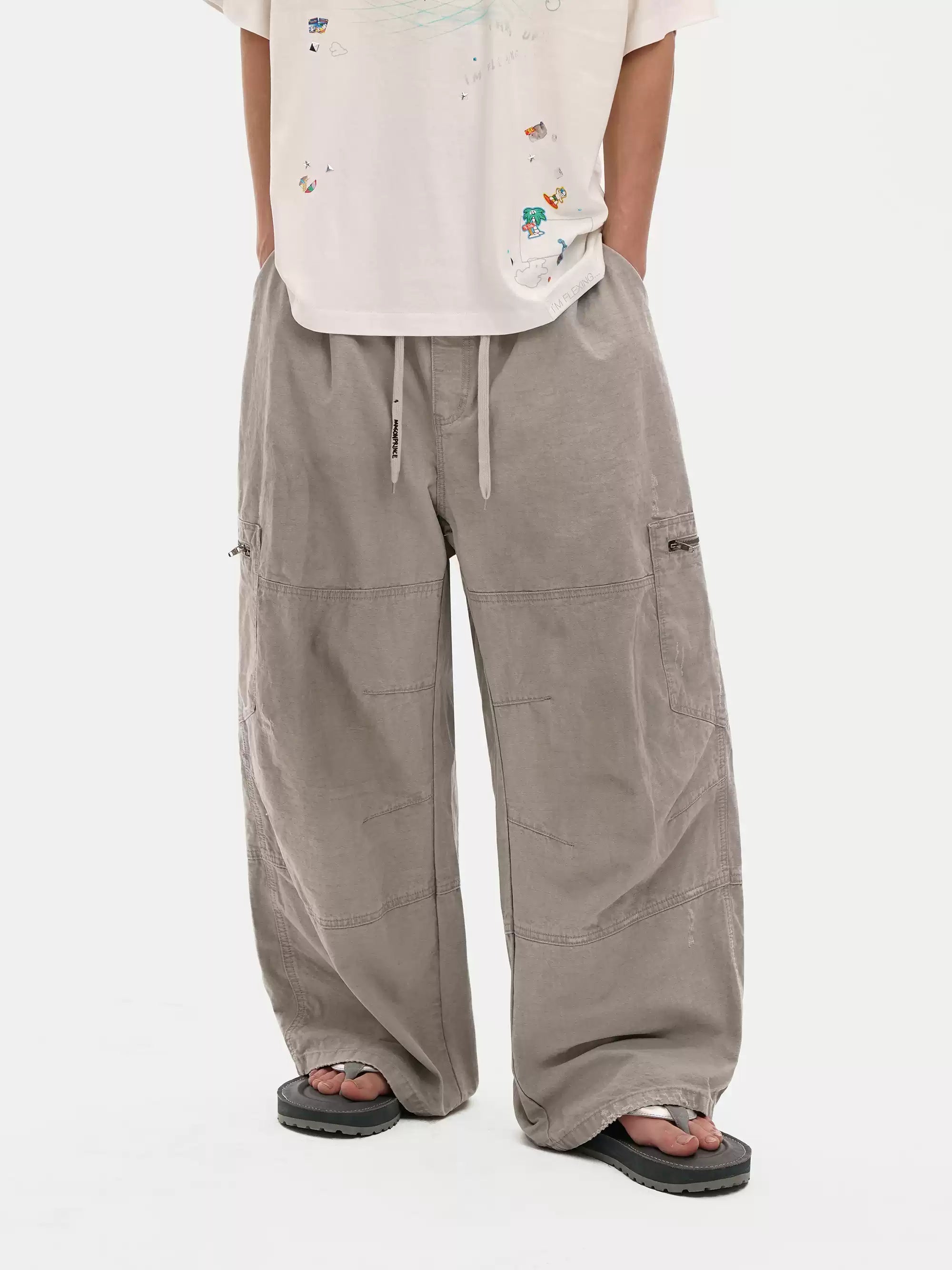 EARTH BAGGY CARGO PANTS