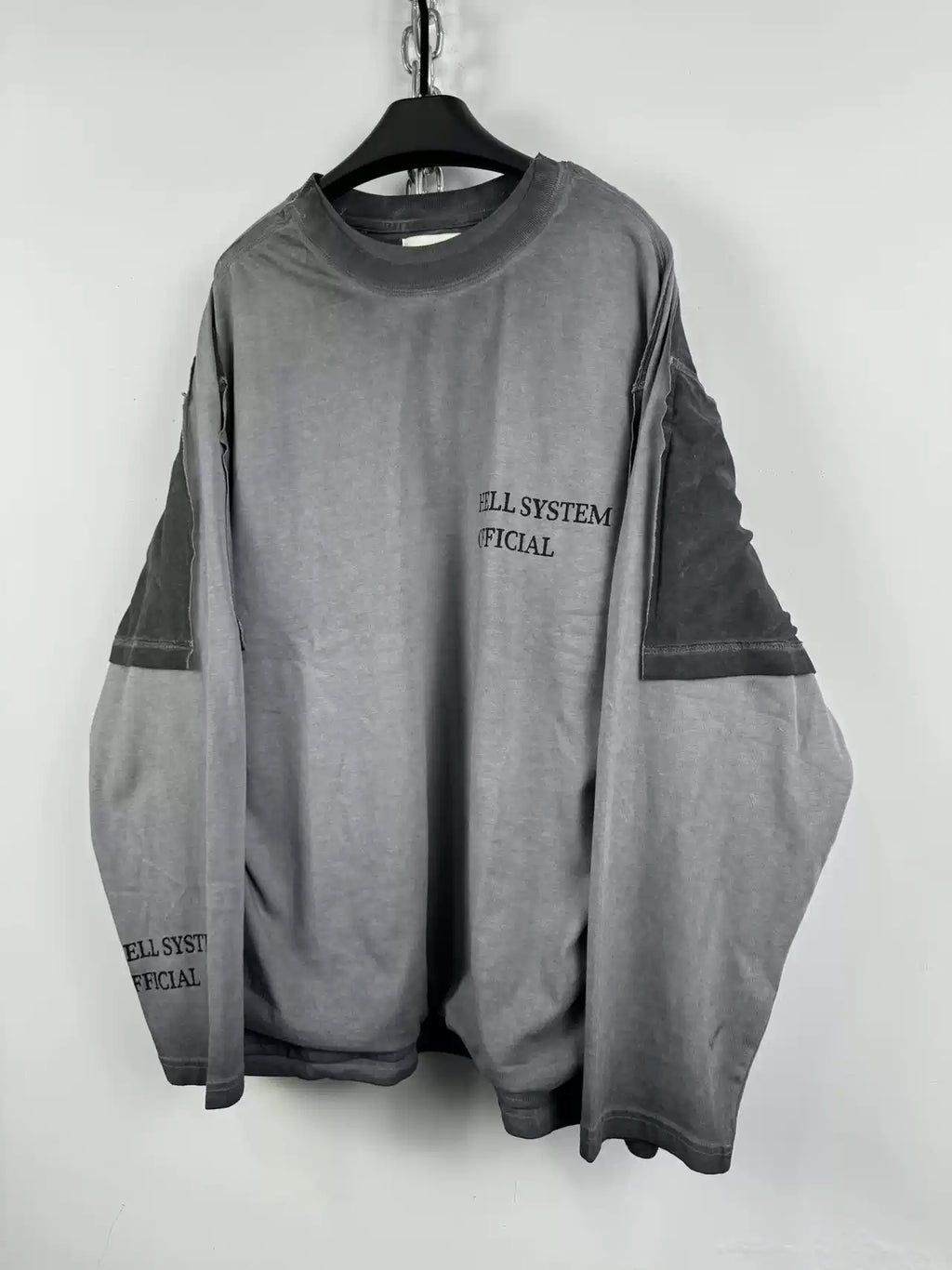 PATCHWORK DECONSTRUCTED SNOWFLAKE LONG SLEEVE