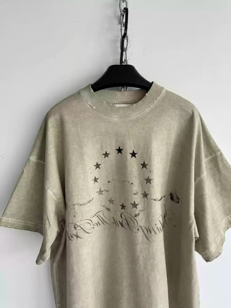 THIRTEEN STARS WASHED TEE