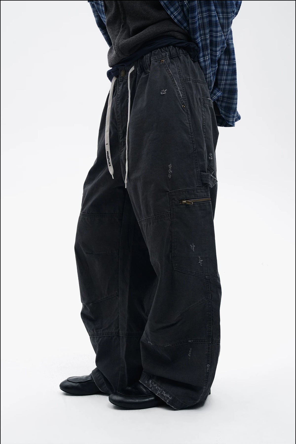 EARTH BAGGY CARGO PANTS