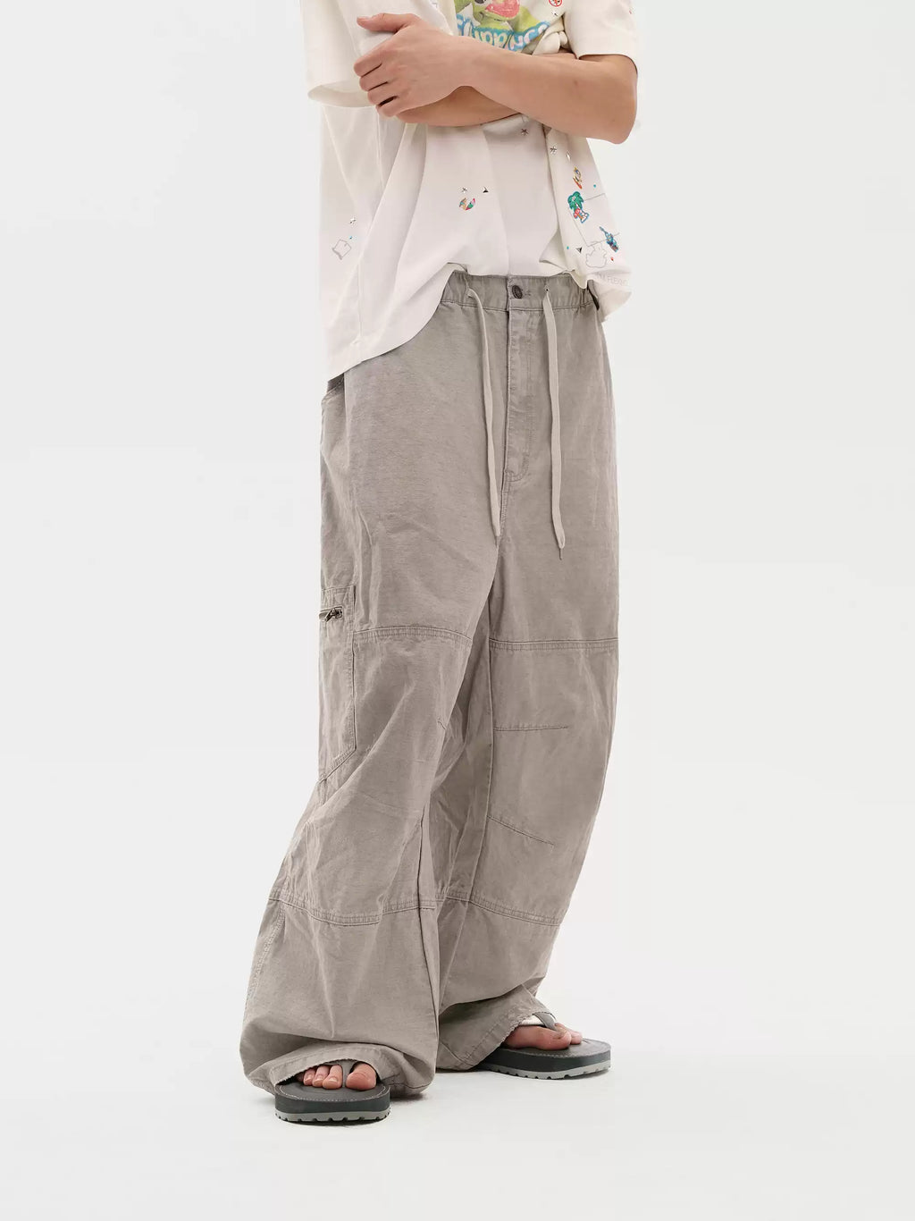 EARTH BAGGY CARGO PANTS