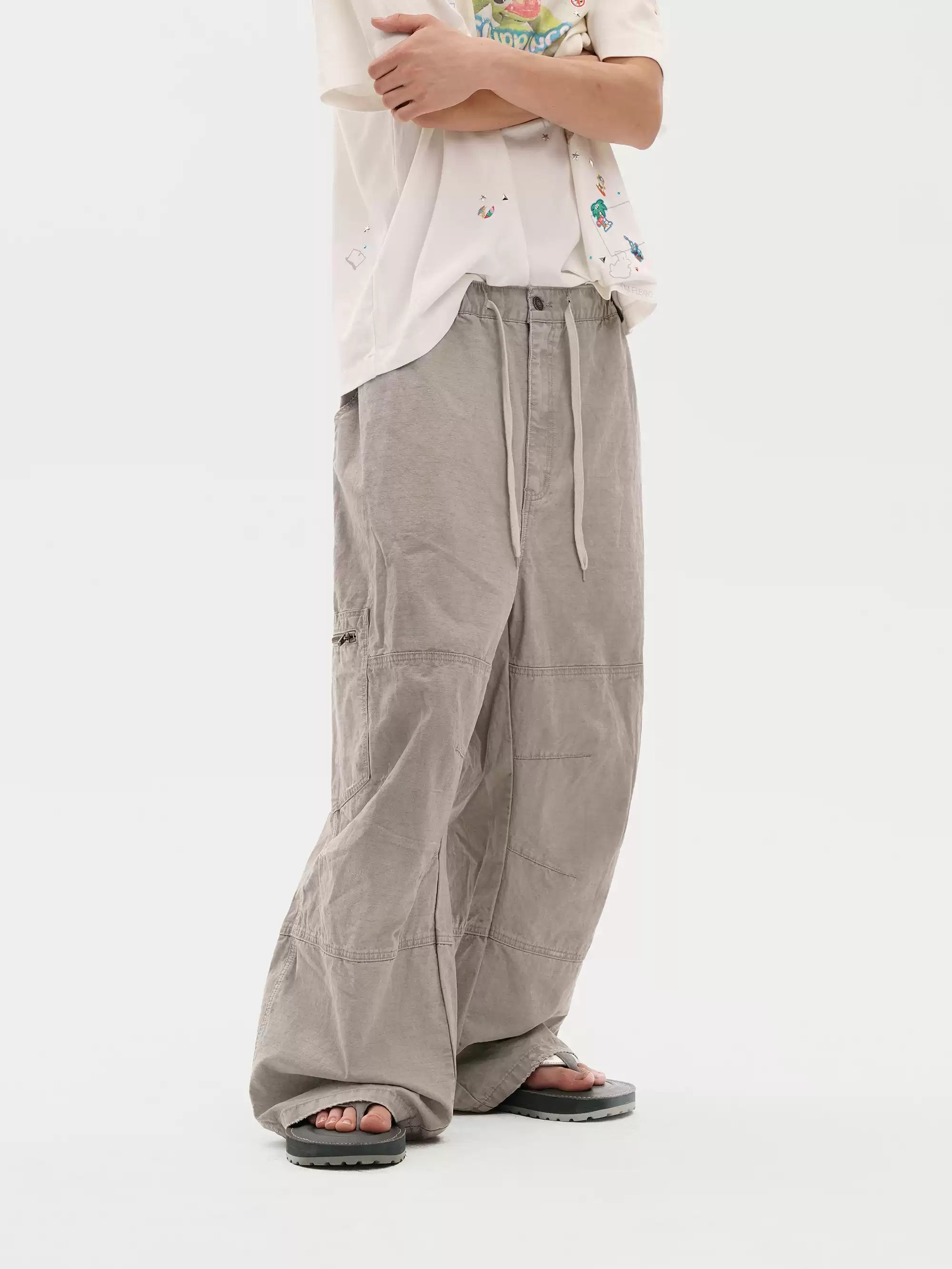 EARTH BAGGY CARGO PANTS