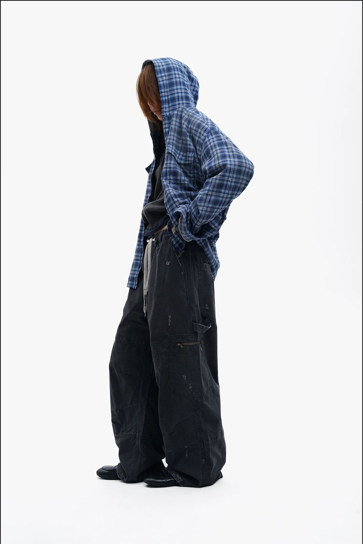 EARTH BAGGY CARGO PANTS
