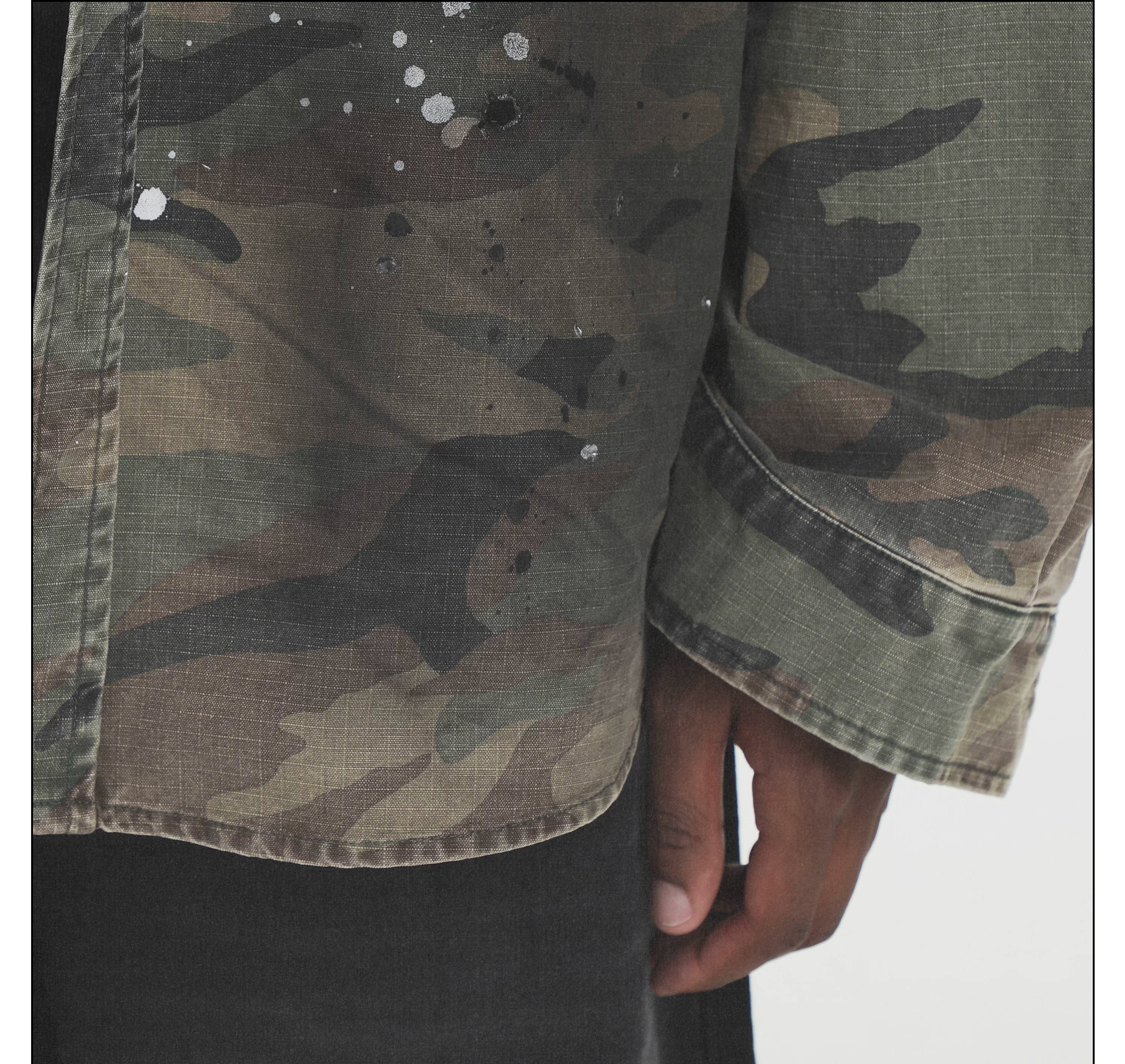 LOFI SPLATTER CAMO SHIRT