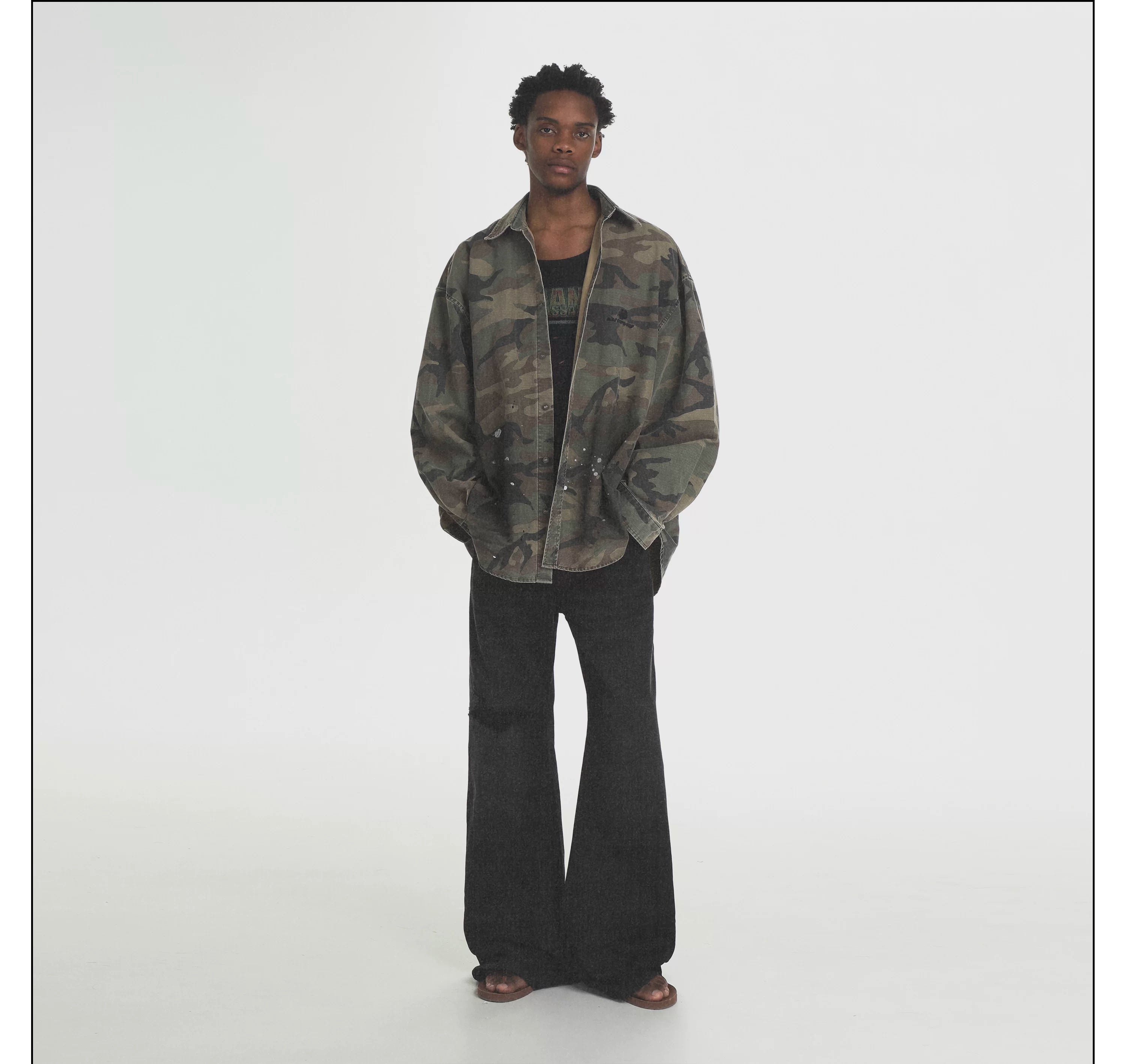 LOFI SPLATTER CAMO SHIRT
