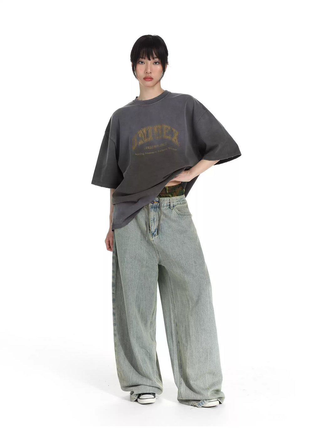 MASONPRINCE CRACKED COLLEGE TEE