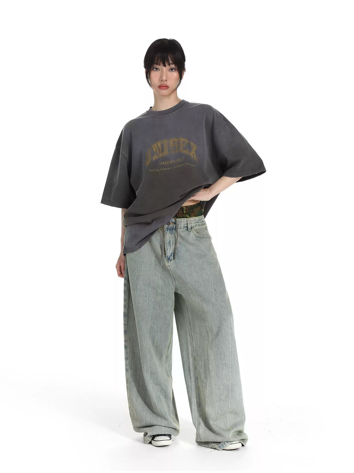 MASONPRINCE CRACKED COLLEGE TEE