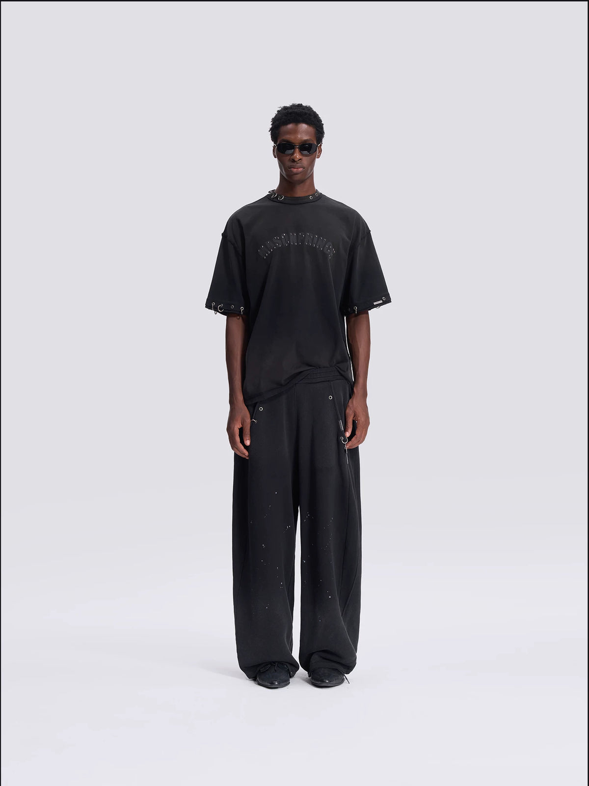 MASONPRINCE STUDDED ARC TEE