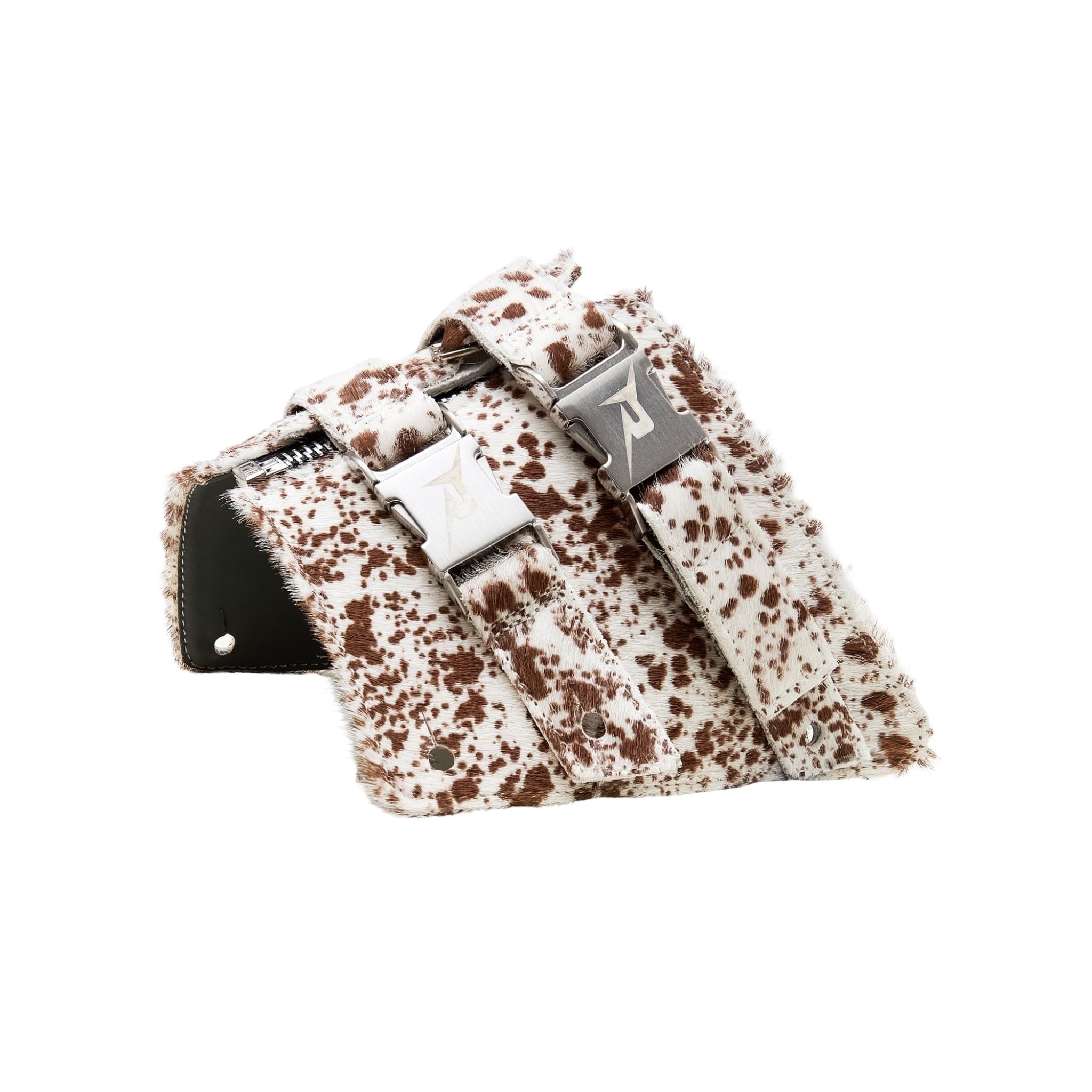 LEATHER LOCK - BROWN DOT