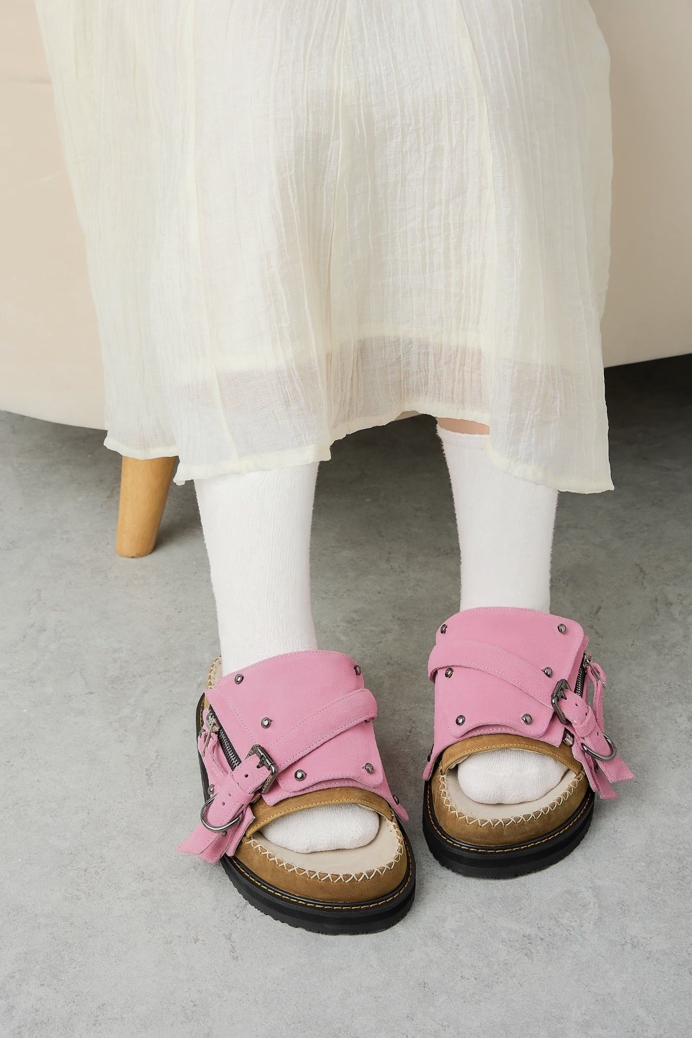 ‏‏‏‏‏‏LEATHER LAYER - PINK