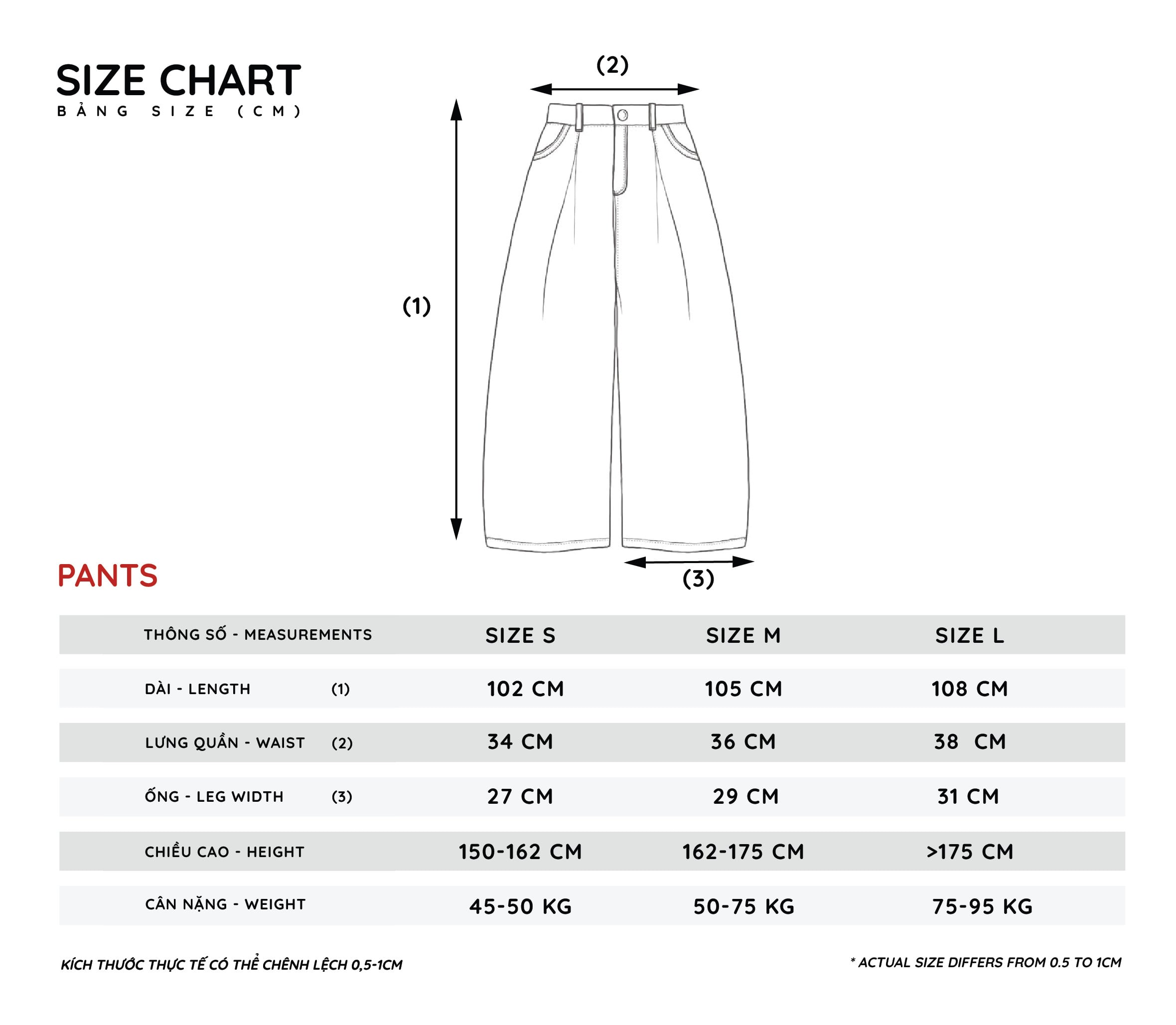 BESTILO PINSTRIPE TROUSERS