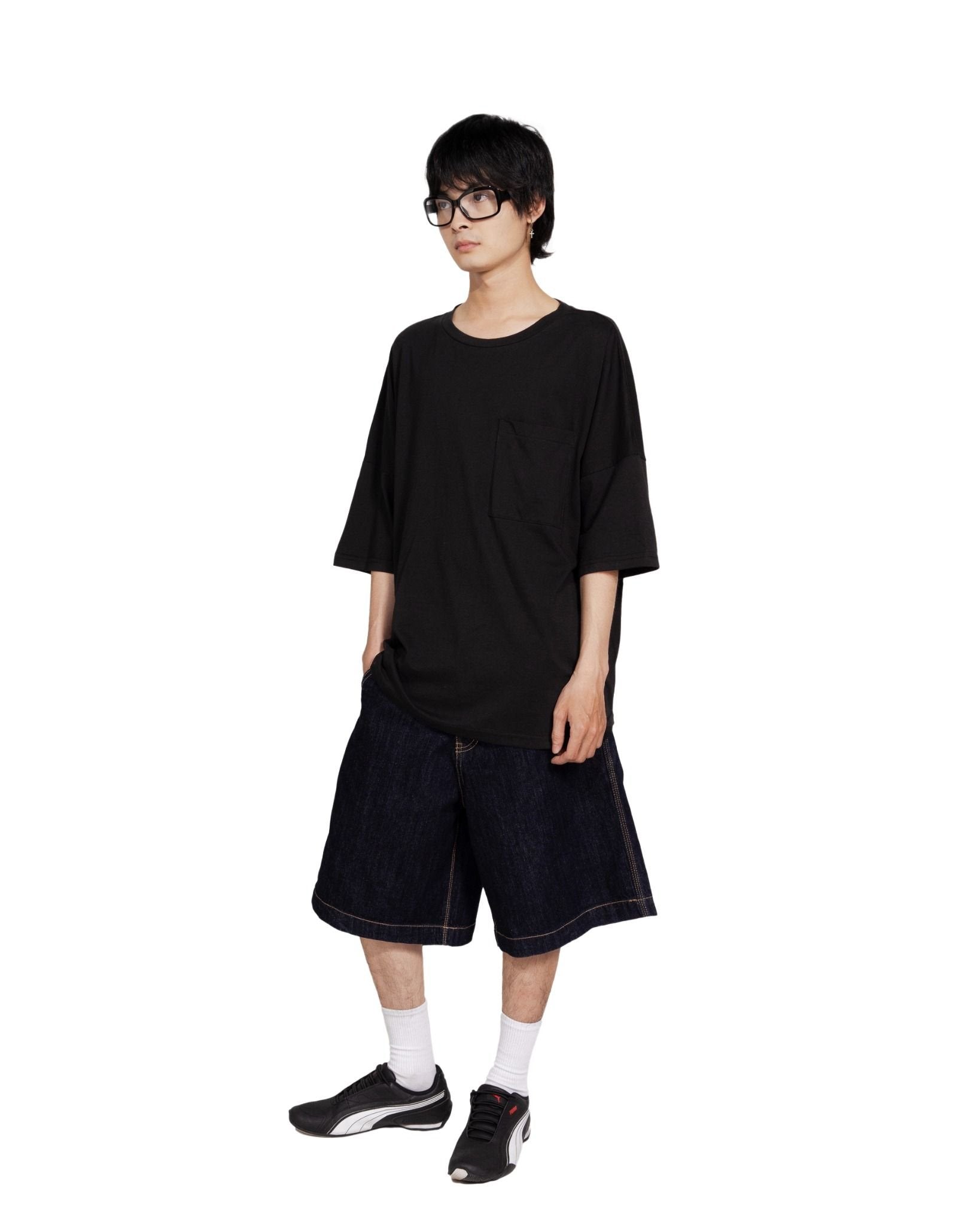 B POCKET T-SHIRT / BLACK