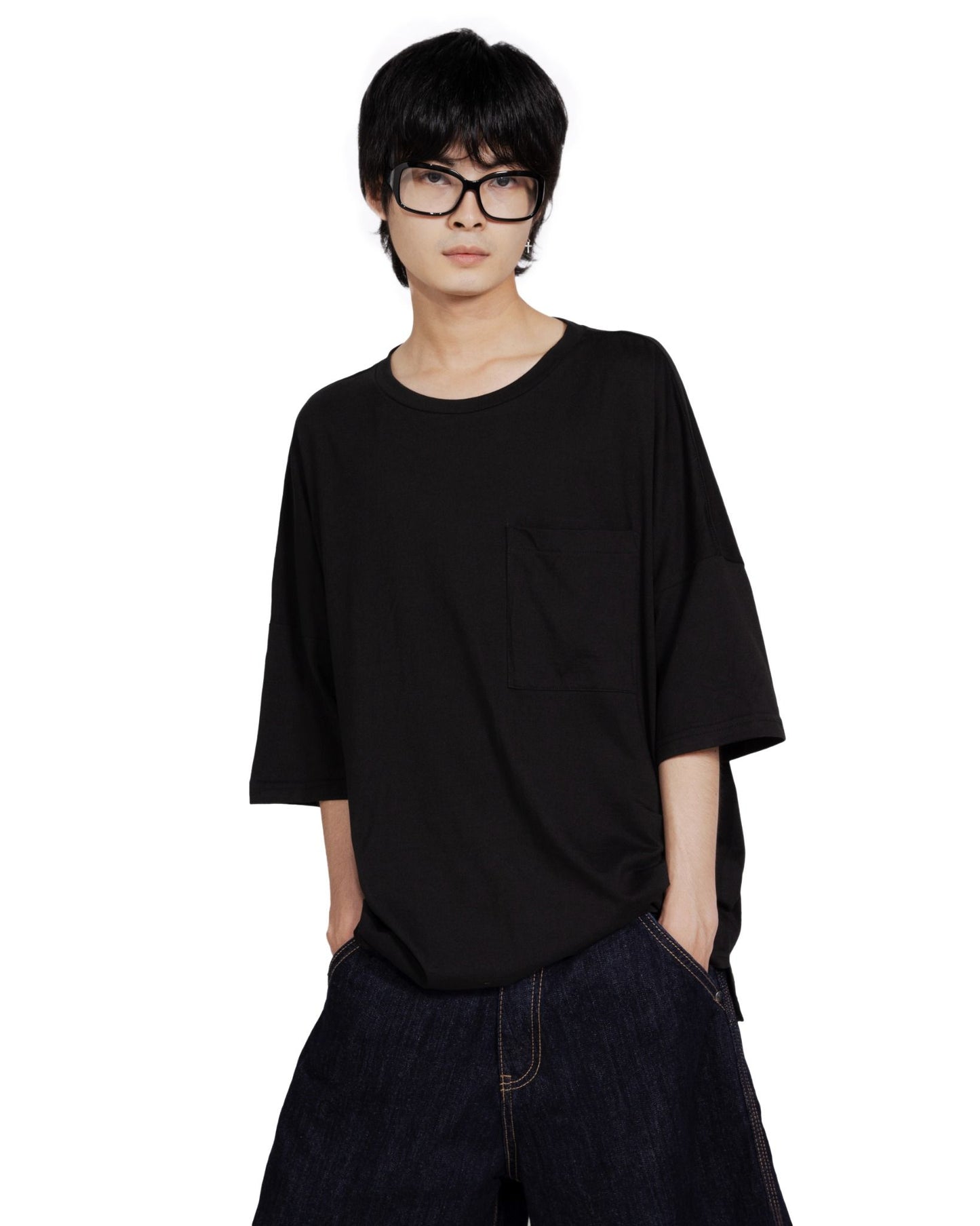 B POCKET T-SHIRT / BLACK